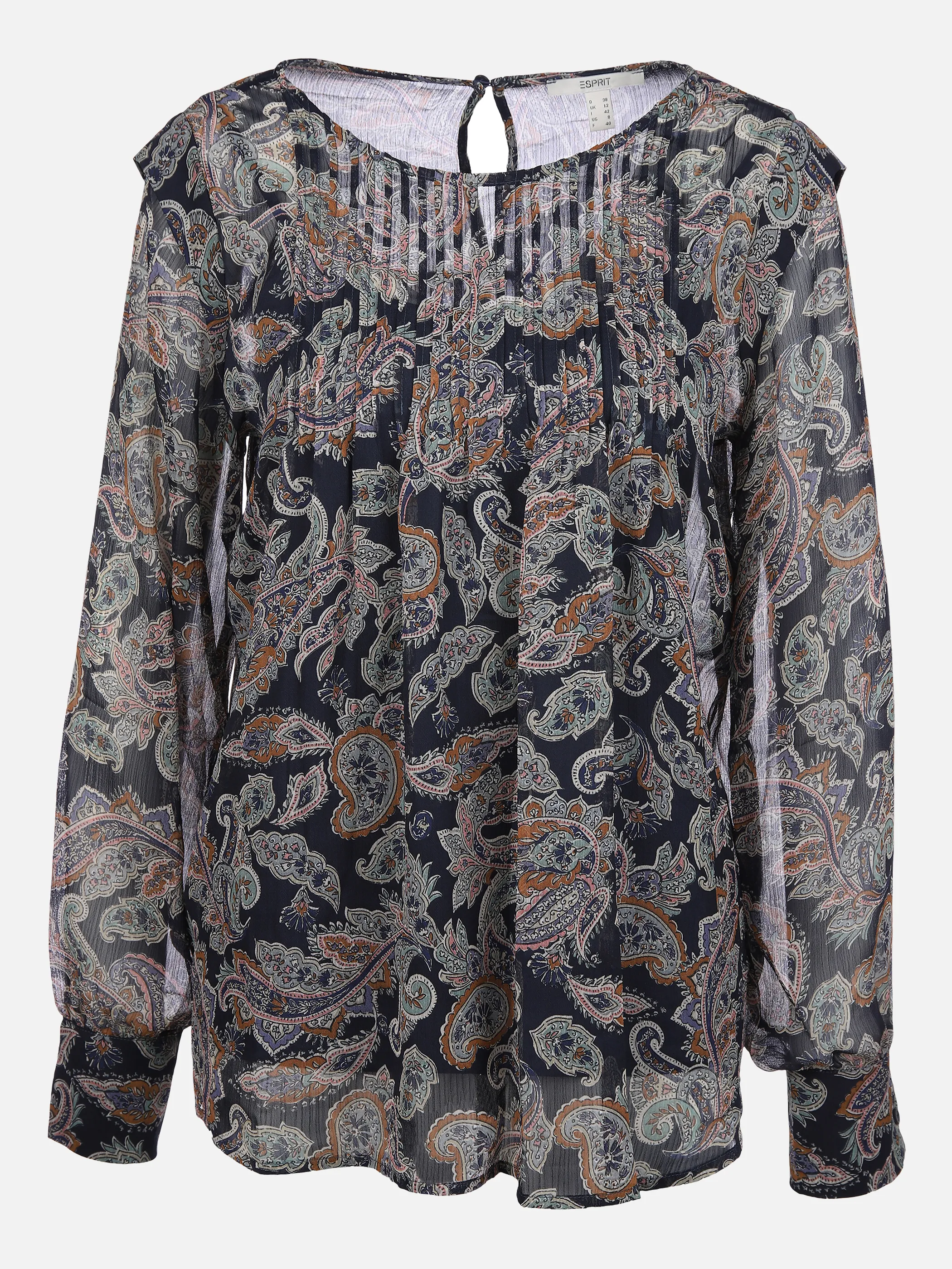 Esprit 091EE1F303 Fluent blouse Blau 855741 E403 1 Esprit 091EE1F303 Fluent blouse Blau 855741 E403 1