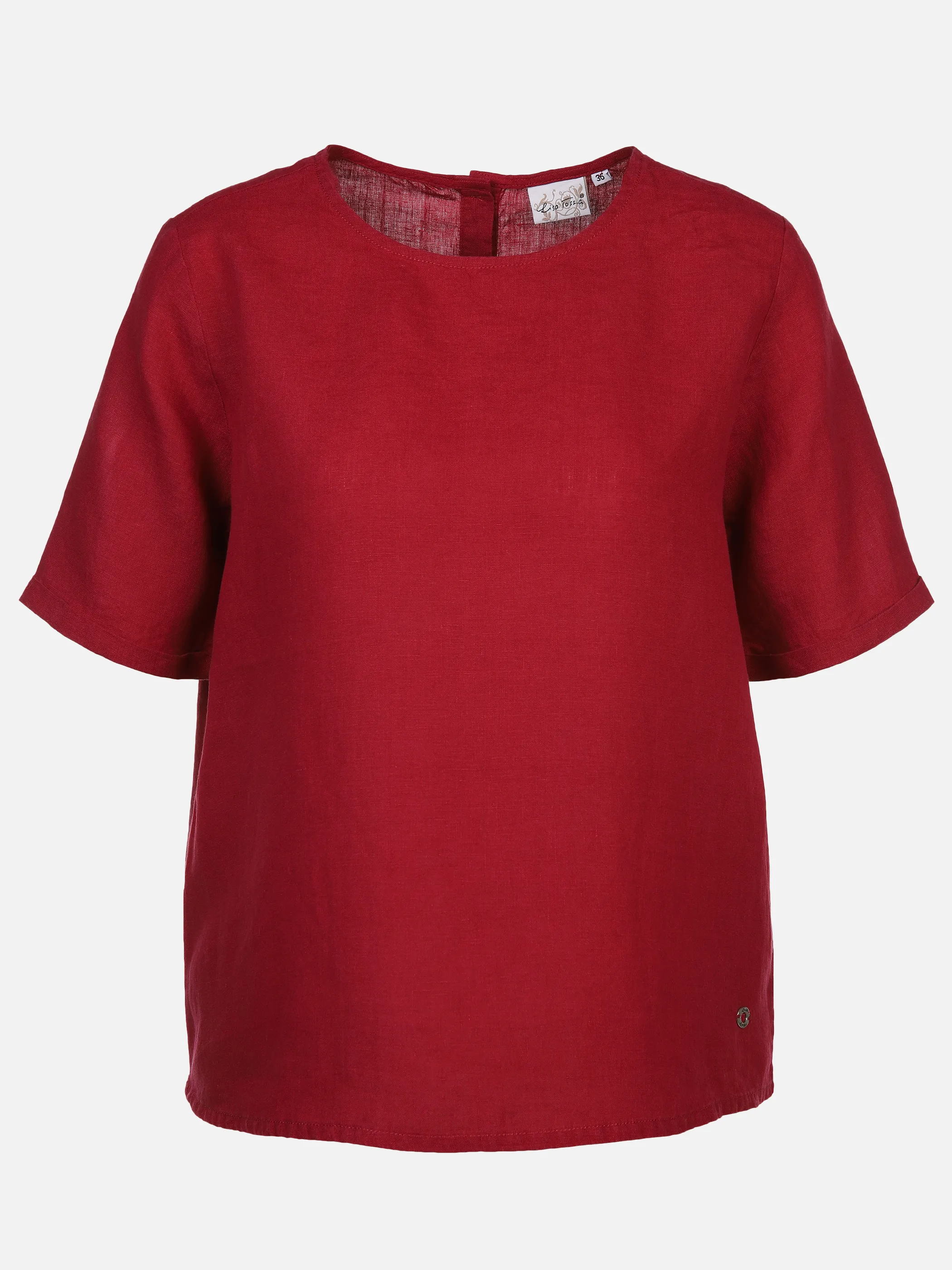Lisa Tossa Da-Leinenbluse 1/2 Arm Rot 891026 BAROLO 1 Lisa Tossa Da-Leinenbluse 1/2 Arm Rot 891026 BAROLO 1