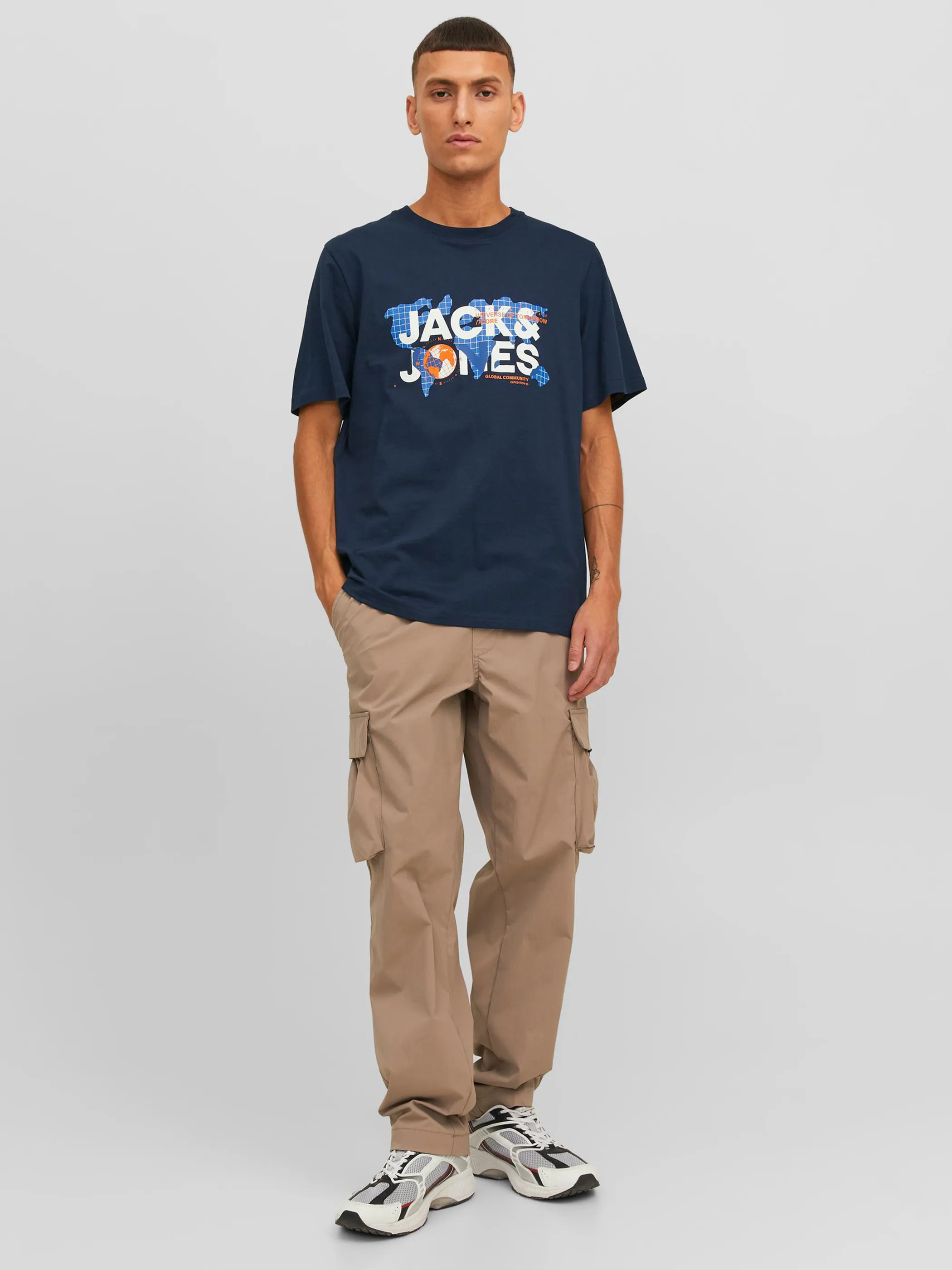 Jack Jones 12240276 JCODUST TEE SS CREW Blau 883637 175876 2 Jack Jones 12240276 JCODUST TEE SS CREW Blau 883637 175876 2