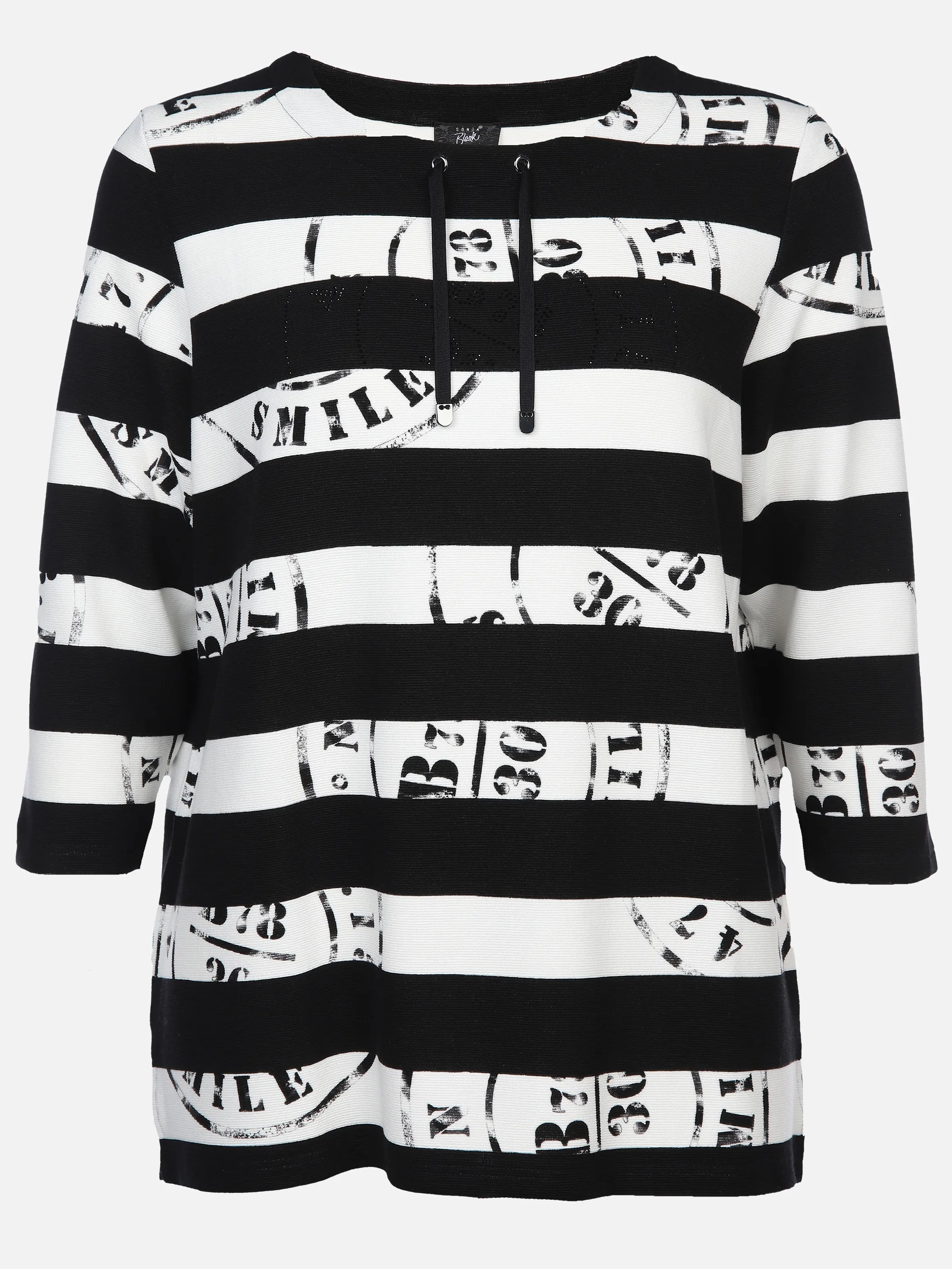 Sonja Blank Da-gr.Gr. Sweatshirt m. Druck Weiß 900444 OFFW/SW 1 Sonja Blank Da-gr.Gr. Sweatshirt m. Druck Weiß 900444 OFFW/SW 1