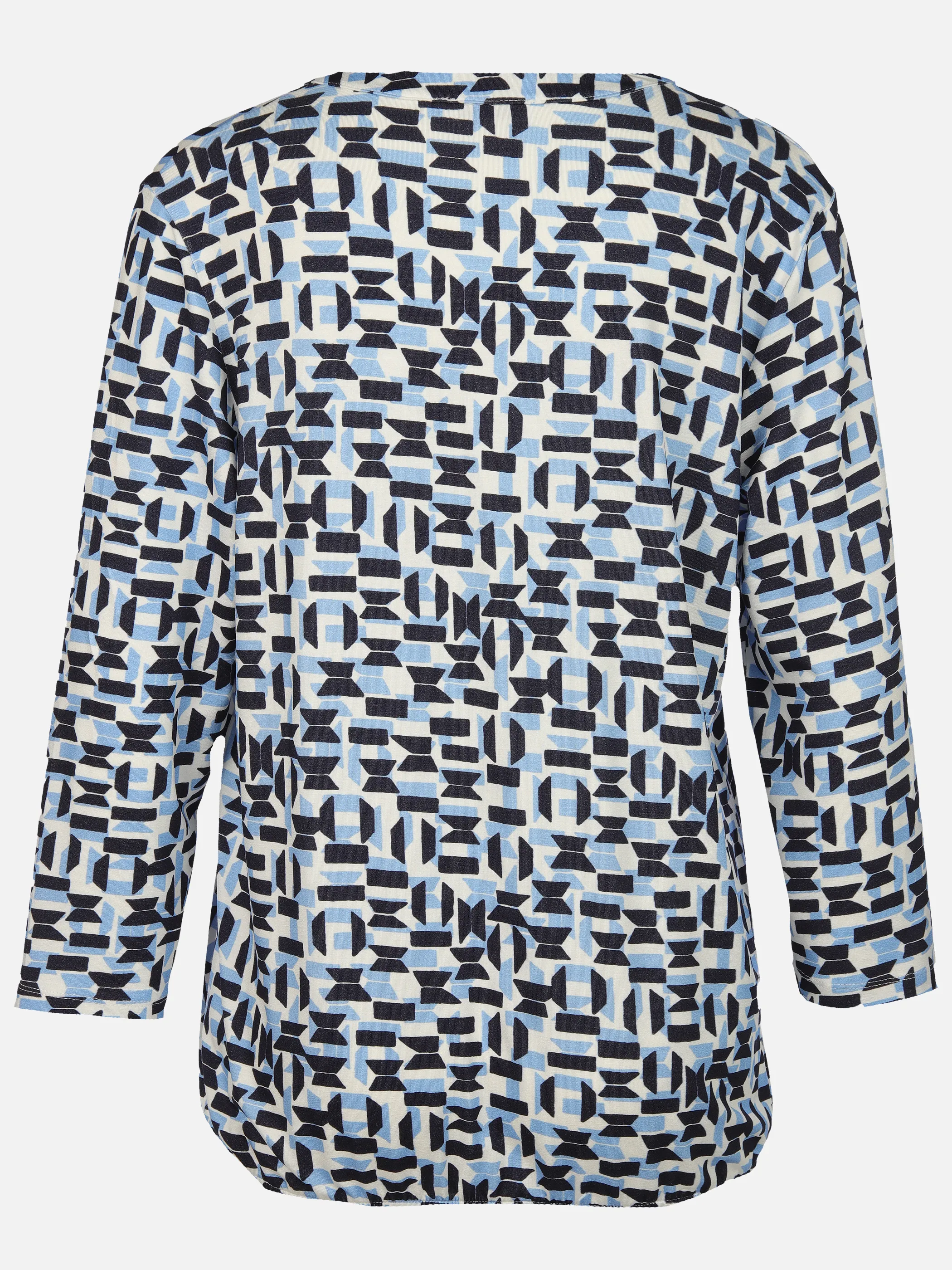 Lisa Tossa Da-Print-Shirt m. Gummizug Blau 908216 BLAU 2