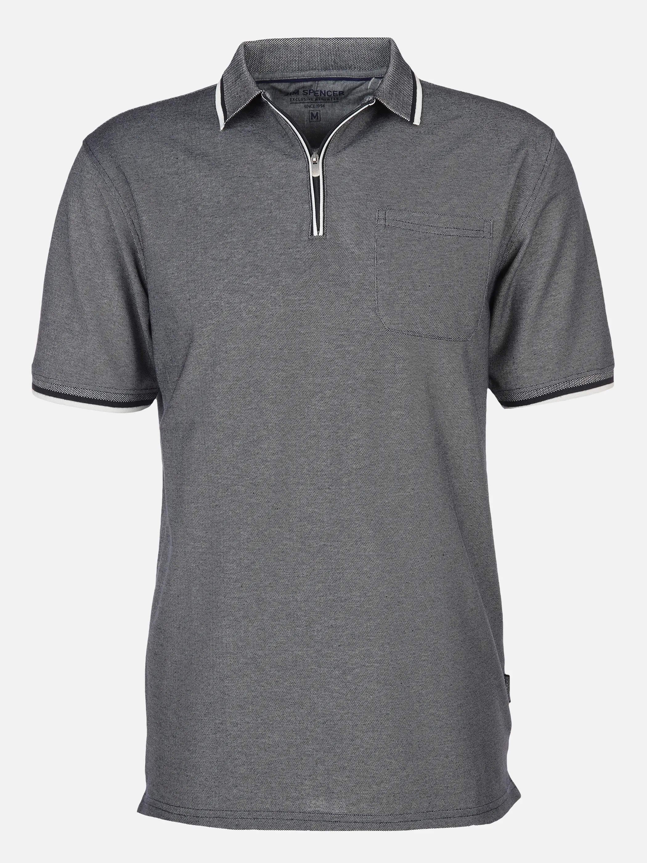 Jim Spencer He. Poloshirt 1/2 Arm twisted RV Marine 873032 NAVY 1 Jim Spencer He. Poloshirt 1/2 Arm twisted RV Marine 873032 NAVY 1