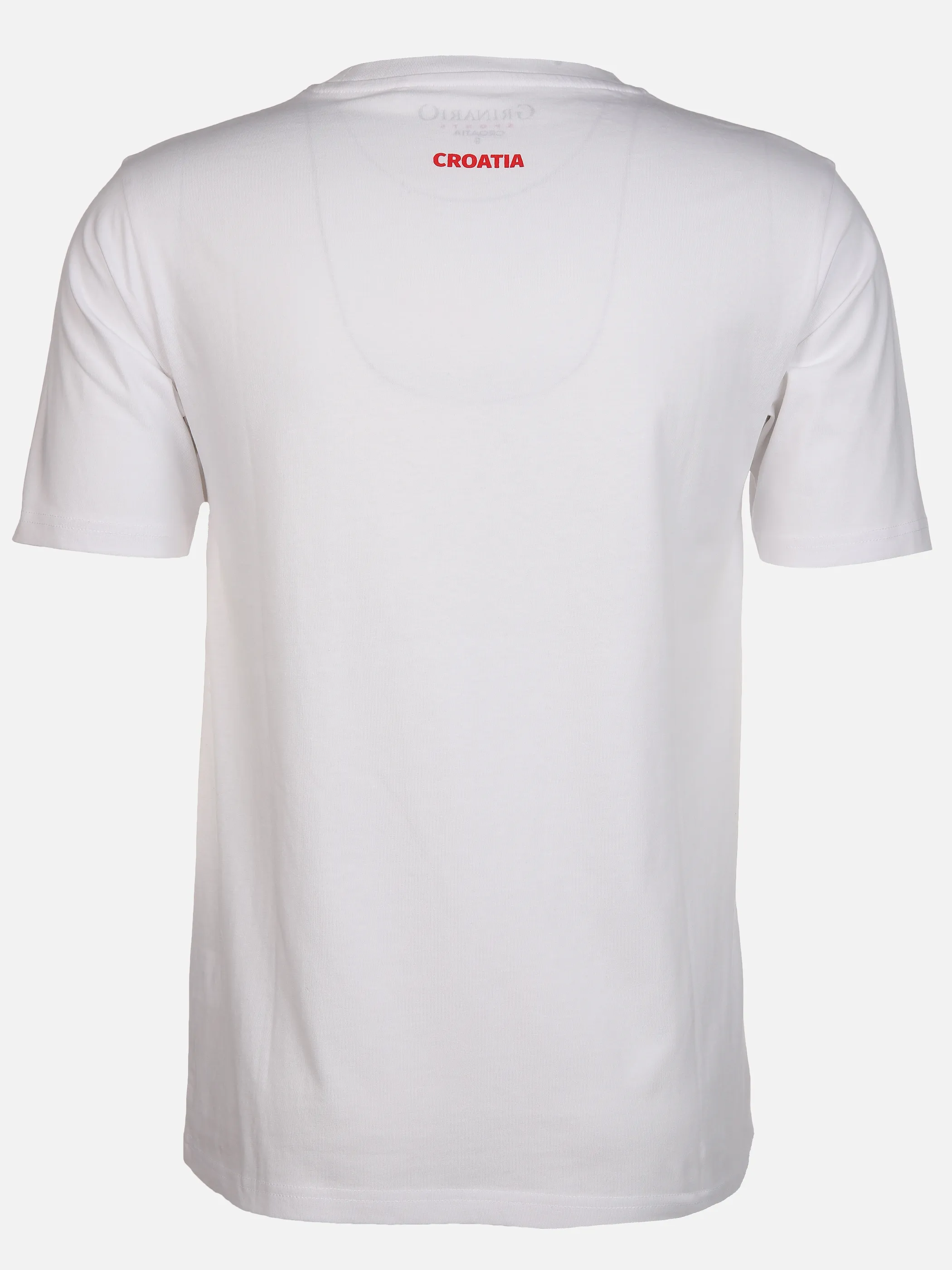 Grinario Sports Unisex T-Shirt EM24 Weiß 889225 W3 2
