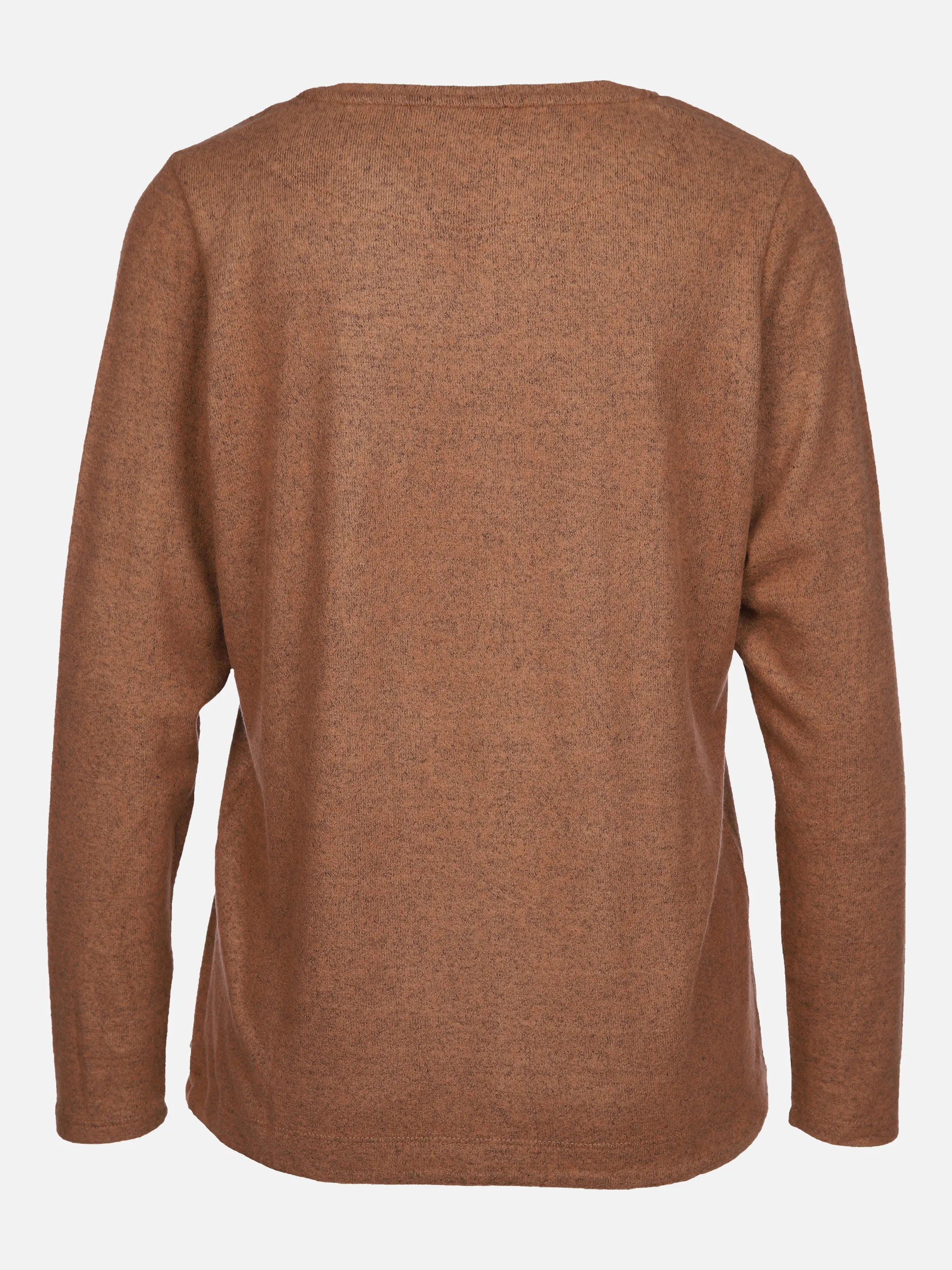 Sure Da-Flausch-Shirt, Rundhals Braun 857115 ZIMT MEL 2 Sure Da-Flausch-Shirt, Rundhals Braun 857115 ZIMT MEL 2
