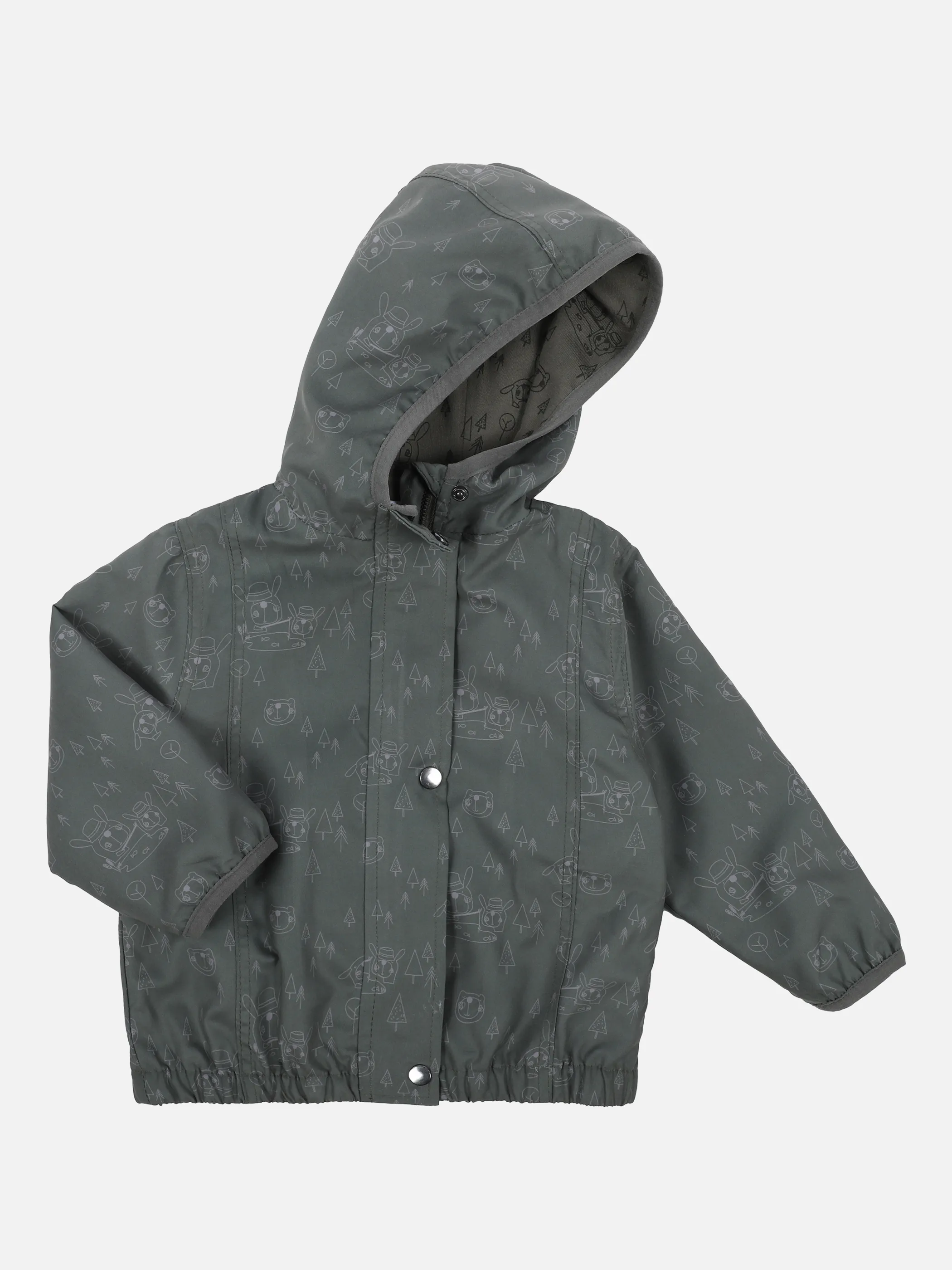 Bubble Gum BB Microfaserjacke mit Kapuze Grün 852281 KHAKI 1 Bubble Gum BB Microfaserjacke mit Kapuze Grün 852281 KHAKI 1