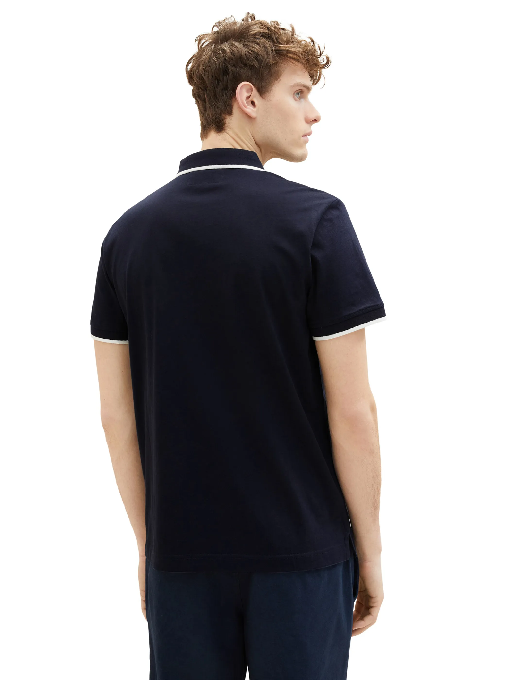 Tom Tailor 1036327 sportive jersey polo Blau 880547 10668 2