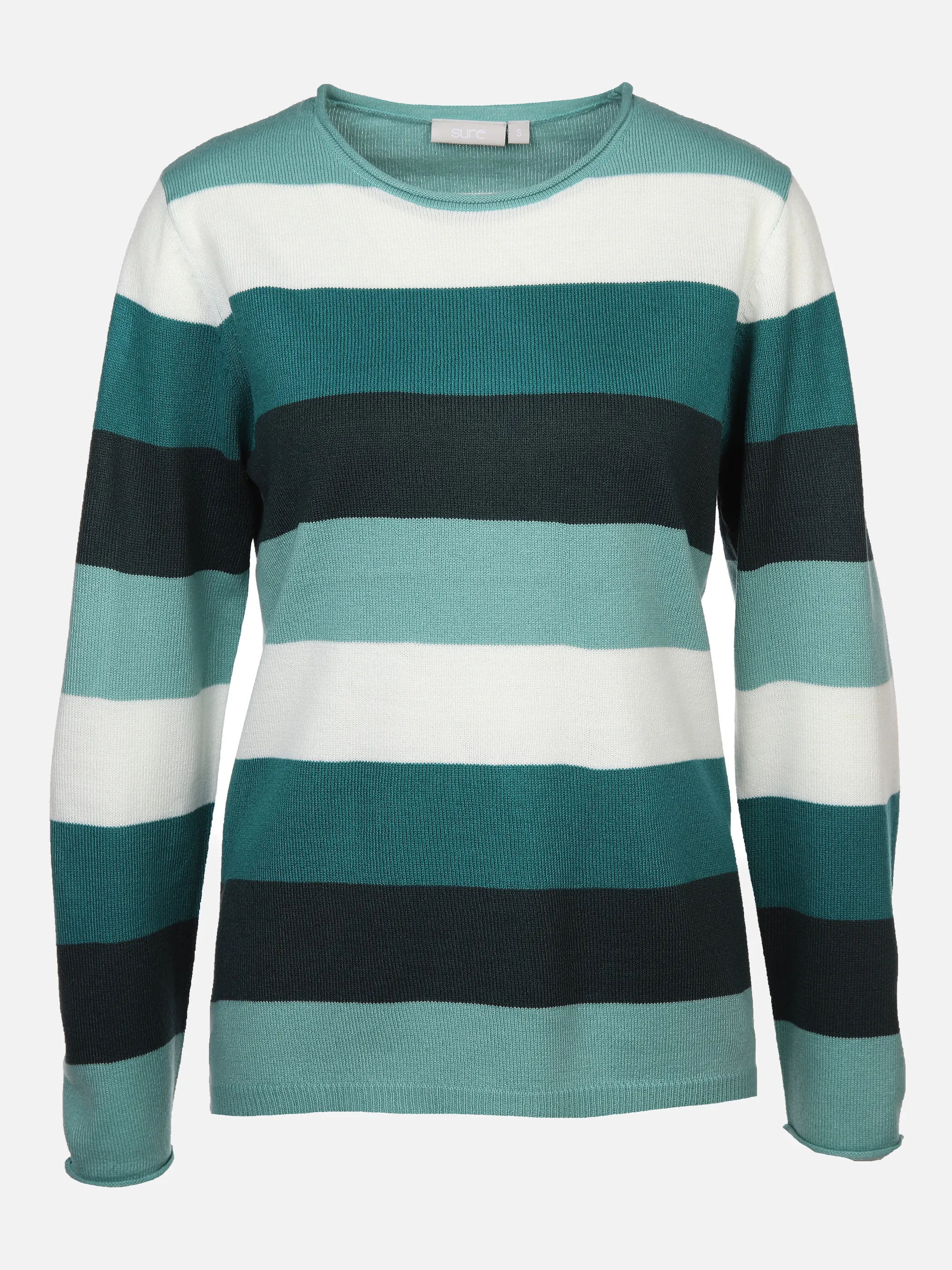 Sure Da-Rundhalspullover cashmere l Grün 879859 JADE 1 Sure Da-Rundhalspullover cashmere l Grün 879859 JADE 1