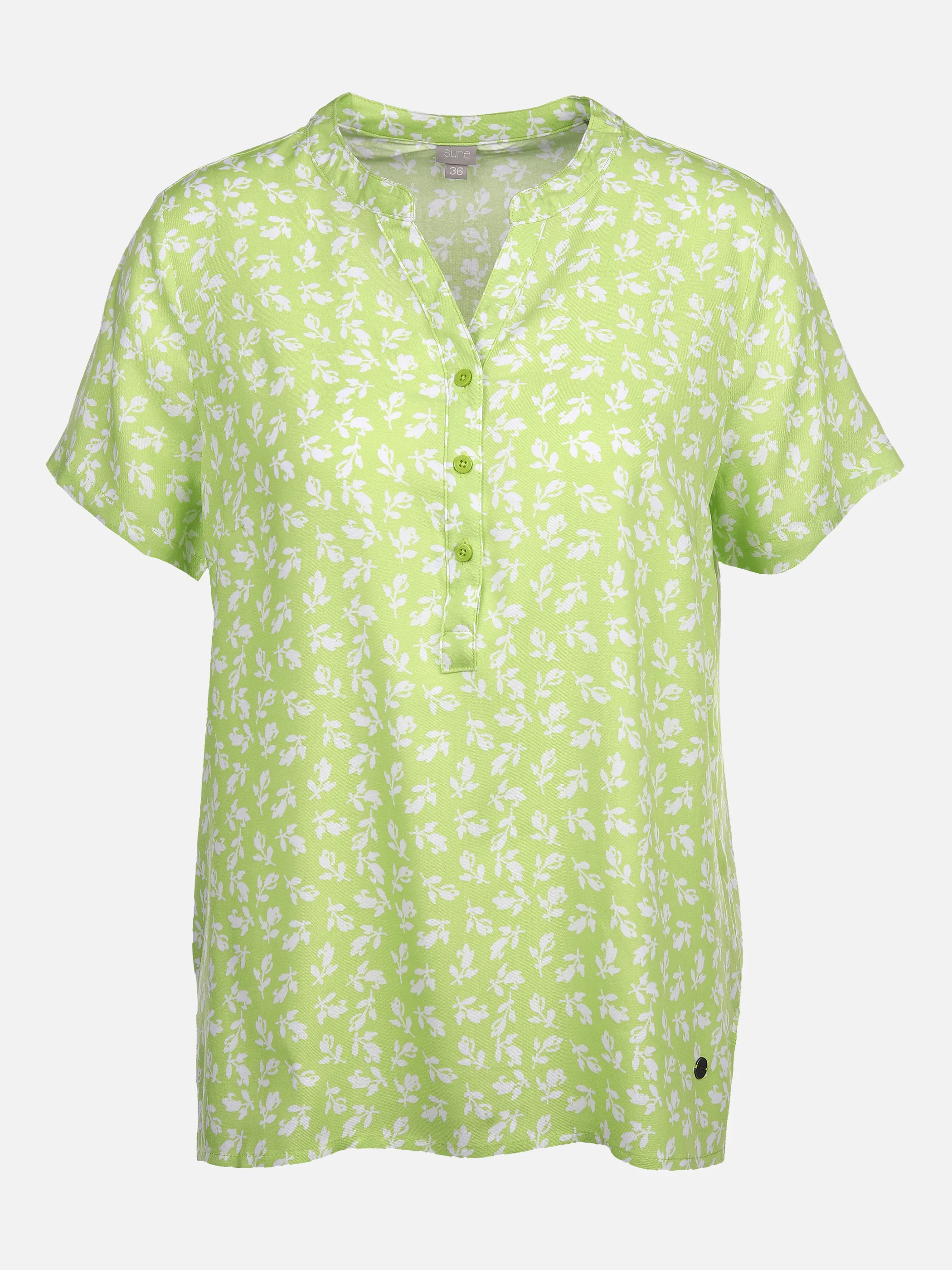 Sure Da-Bluse m. Alloverprint Grün 853385 2. APPLE/W 1 Sure Da-Bluse m. Alloverprint Grün 853385 2. APPLE/W 1