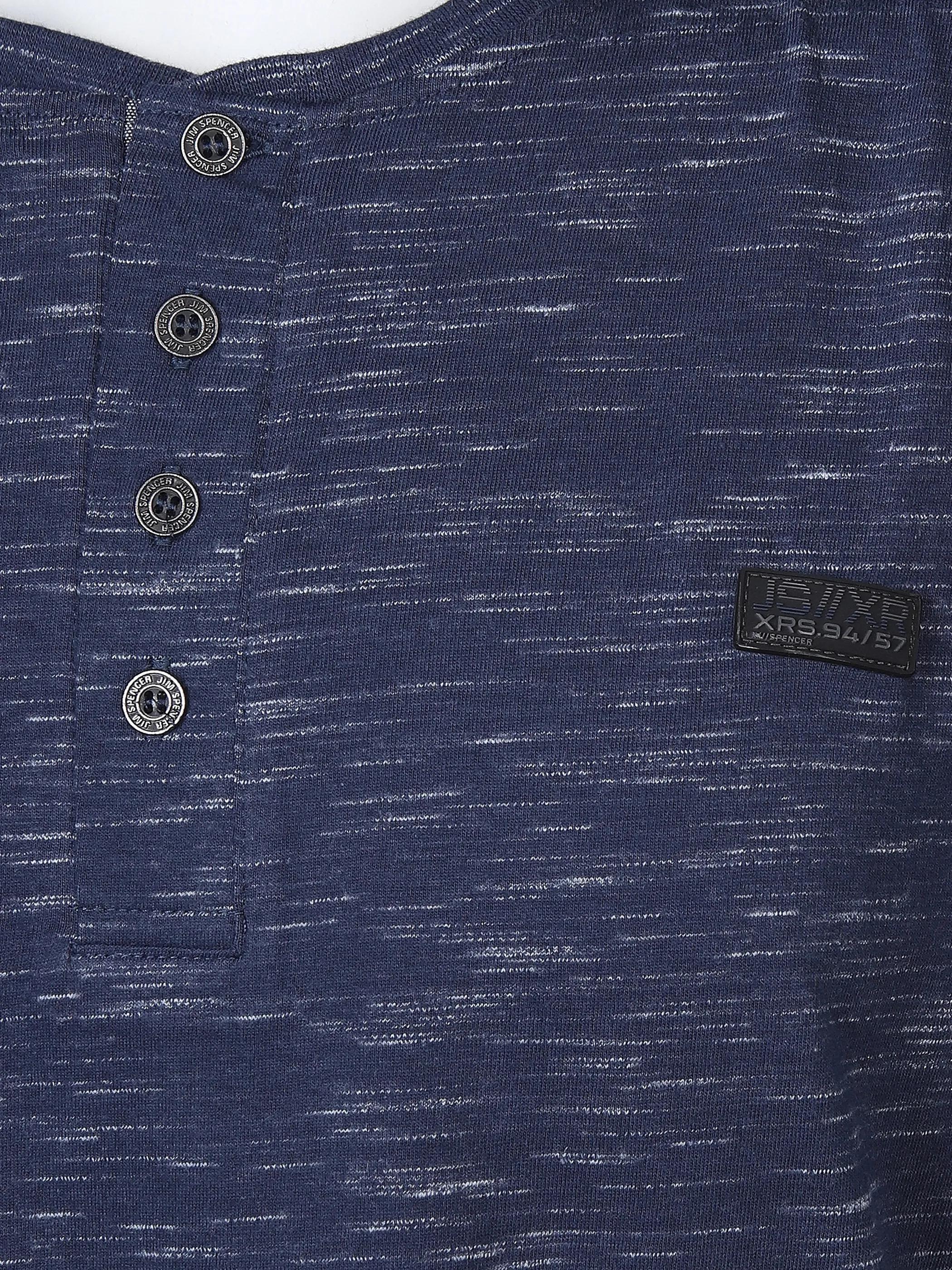 Jim Spencer He. Henleyshirt 1/2 Arm inject Blau 863507 BLUE 3 Jim Spencer He. Henleyshirt 1/2 Arm inject Blau 863507 BLUE 3