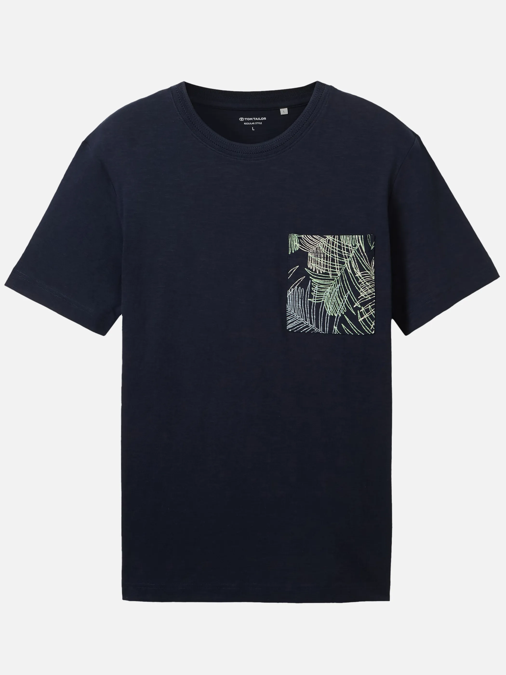 Tom Tailor 1040945 allover detail print t Blau 890949 10668 1