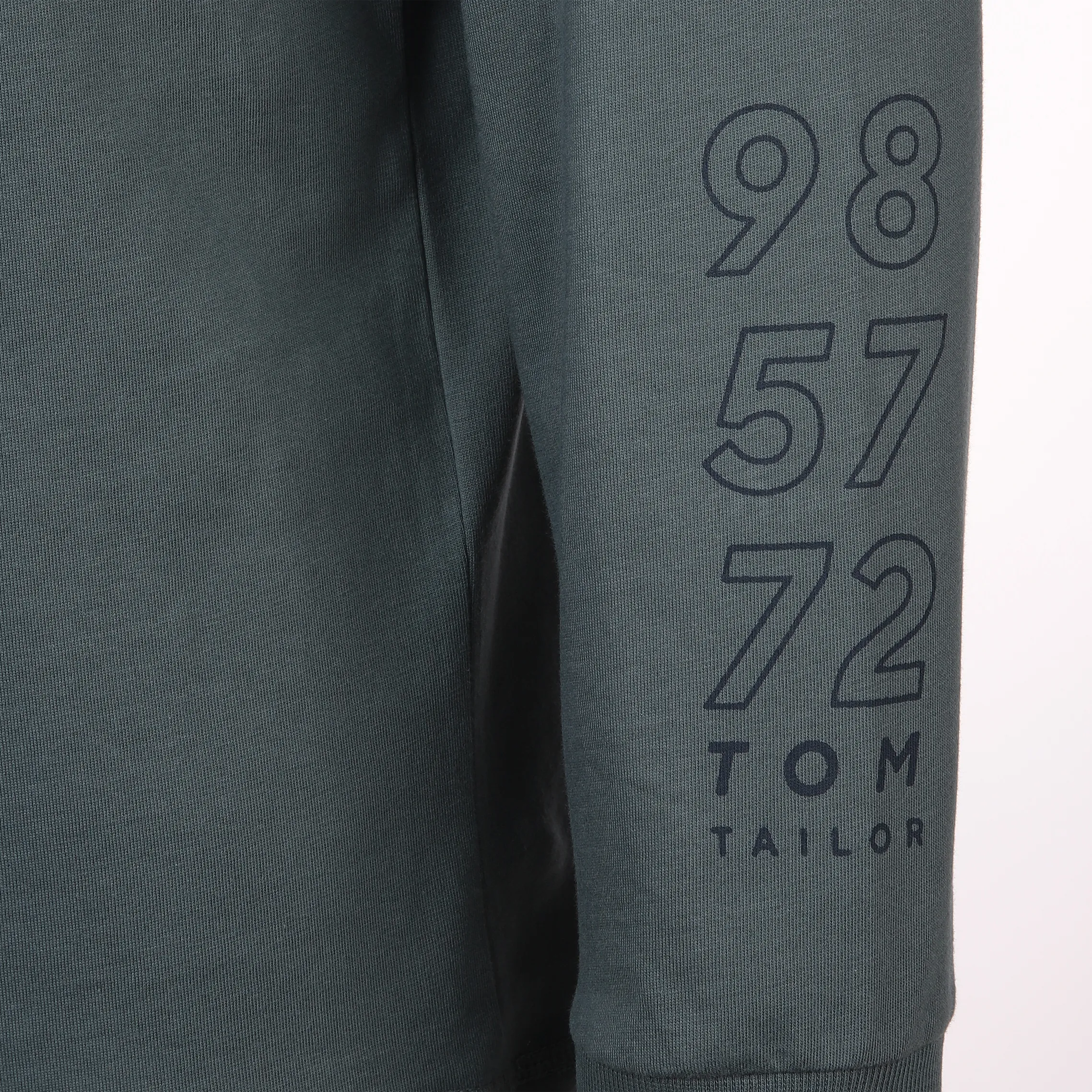 Tom Tailor 1039647 longsleeve with hood Grün 887467 32506 4