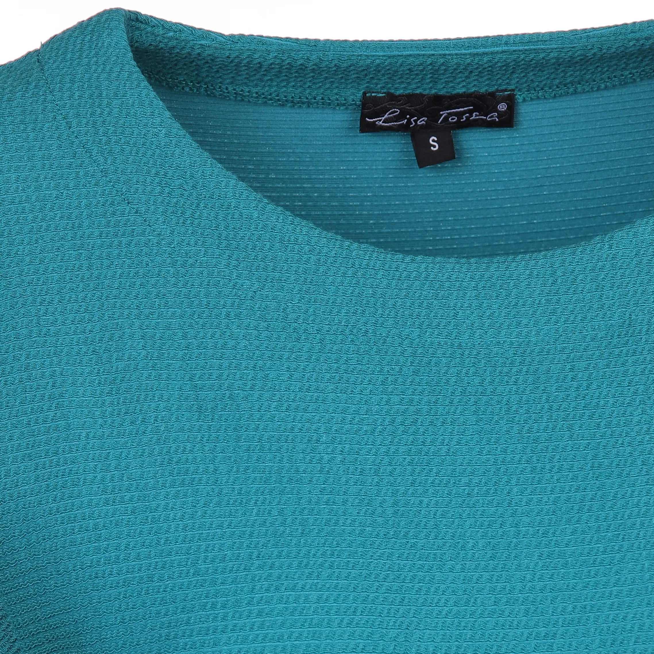 Lisa Tossa Da-Struktursweatshirt 1/1 Arm Türkis 881767 PETROL 3 Lisa Tossa Da-Struktursweatshirt 1/1 Arm Türkis 881767 PETROL 3