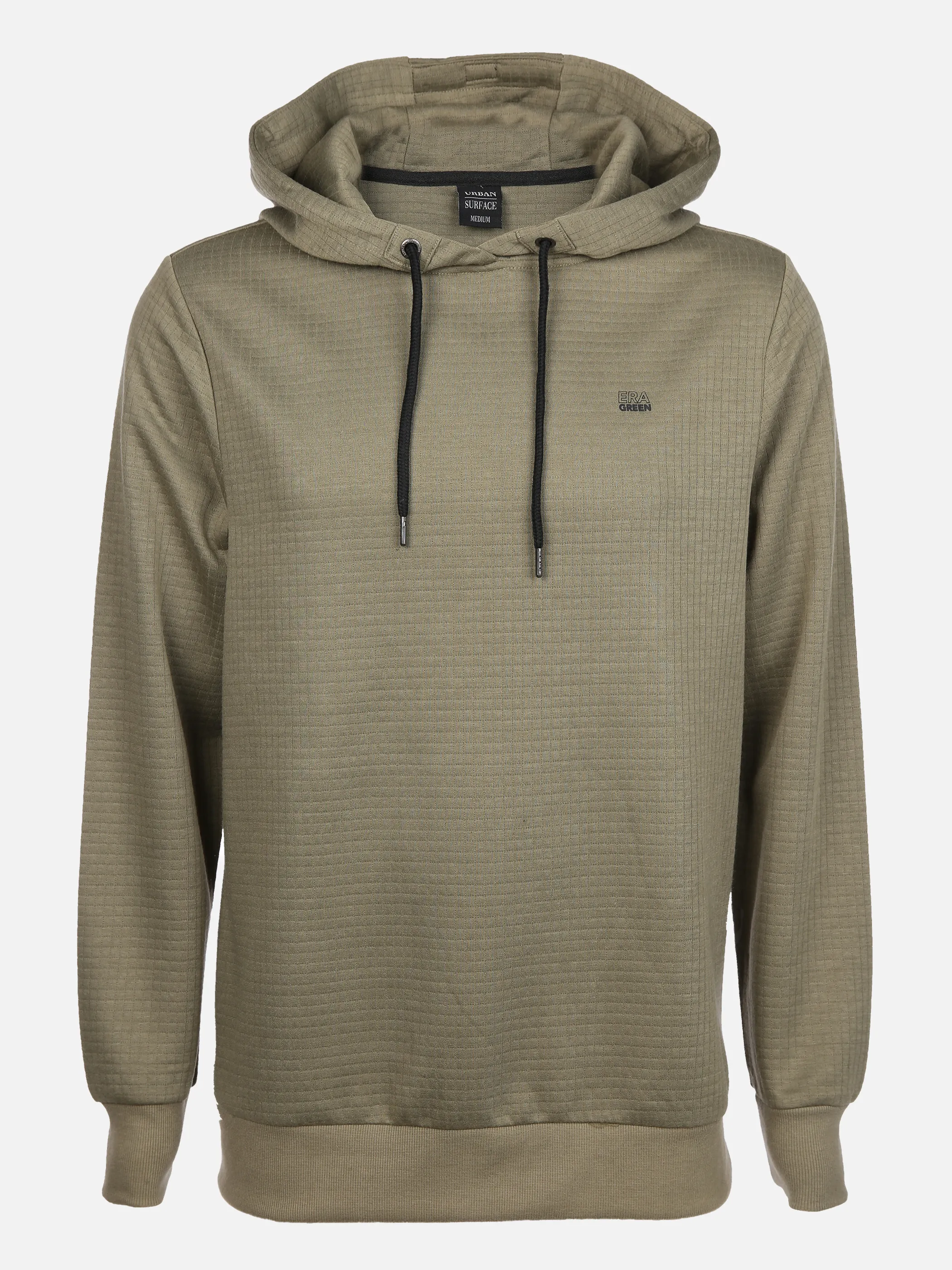 Urban Surface YF-He-Sweatshirt mit Kapuze Grün 861742 OLIVE 1