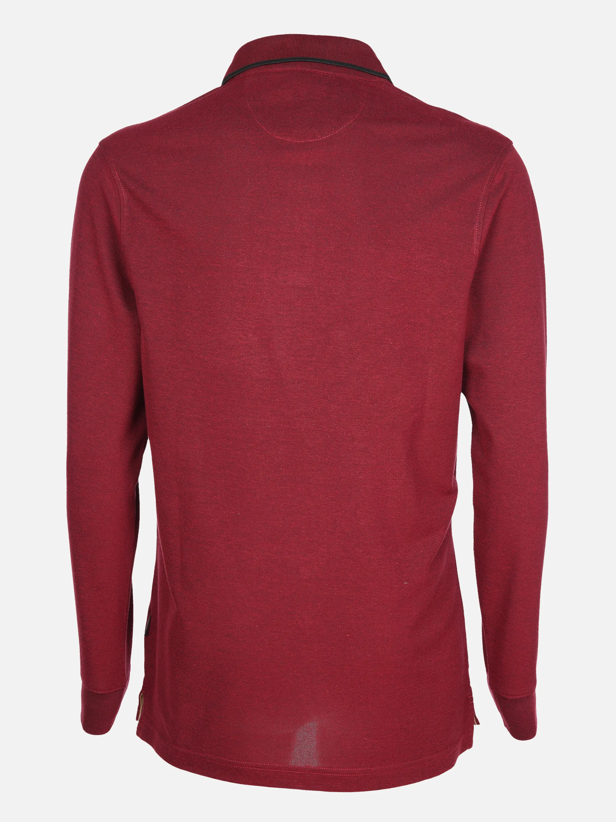 Jim Spencer He. Poloshirt 1/1 Arm meliert Rot 857079 DK RED 2 Jim Spencer He. Poloshirt 1/1 Arm meliert Rot 857079 DK RED 2