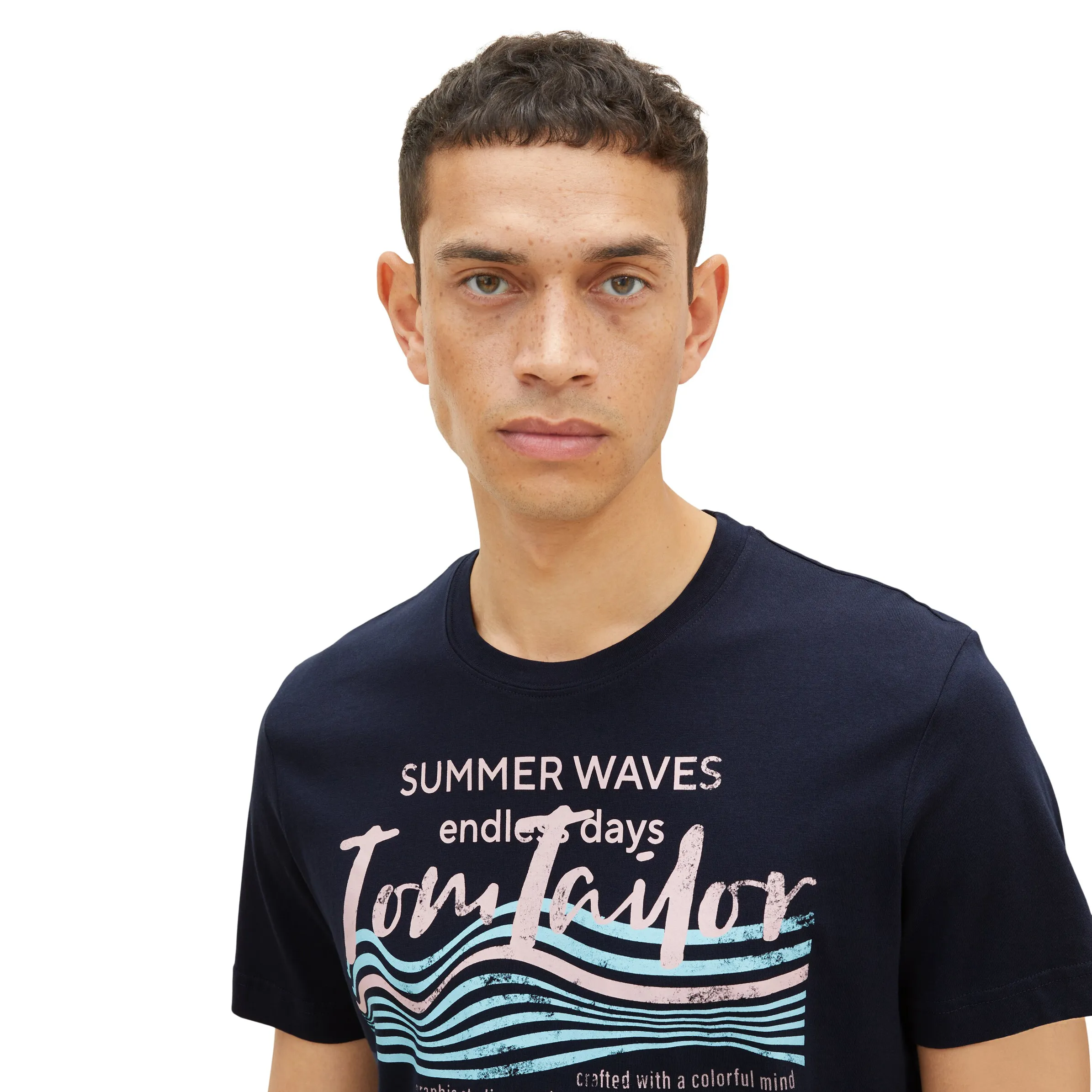 Tom Tailor 1038661 printed t-shirt Blau 880584 10668 3 Tom Tailor 1038661 printed t-shirt Blau 880584 10668 3