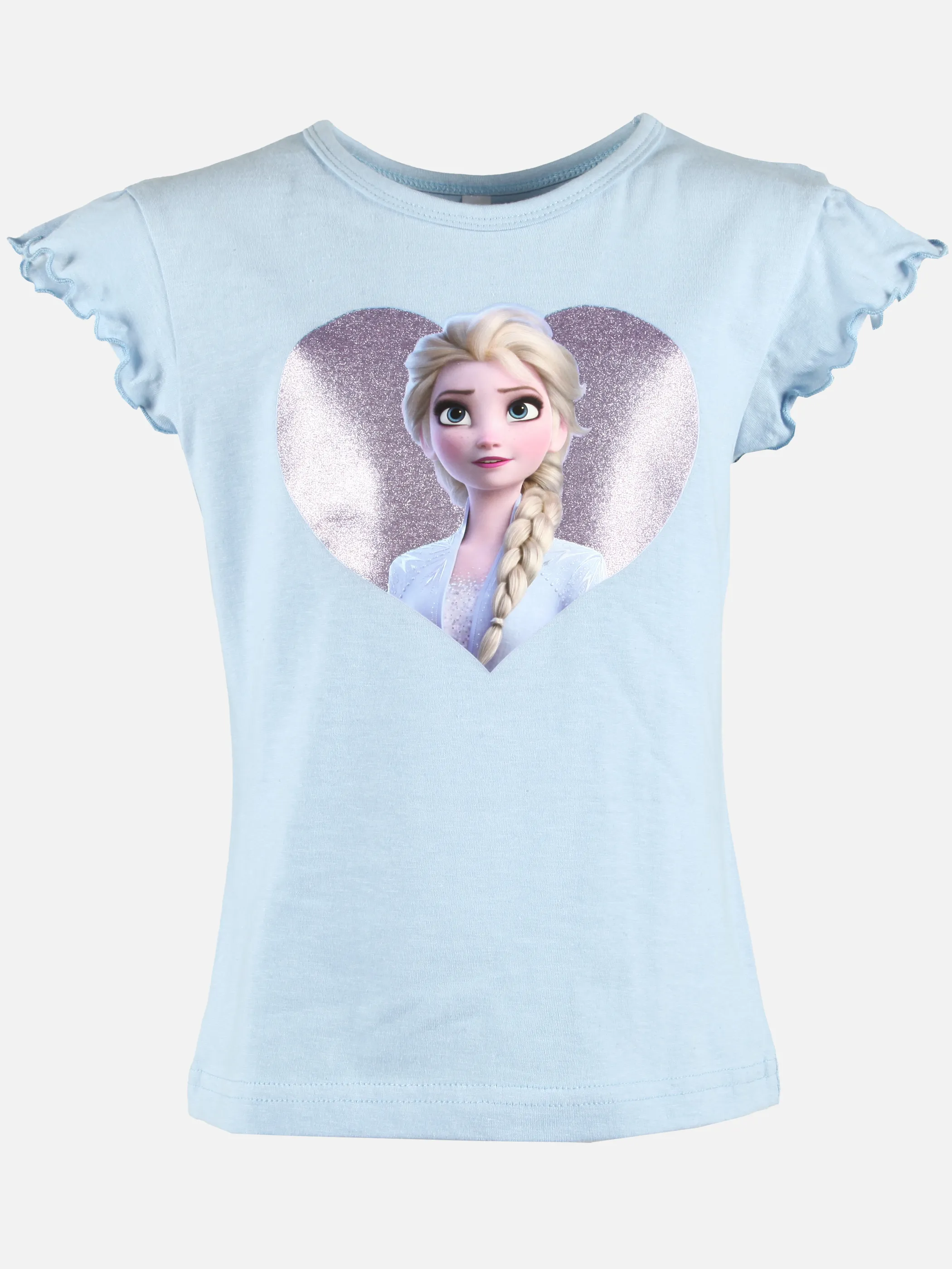 Frozen KM T-Shirt mit Frozen Frontdruck in hellblau Blau 892449 HELLBLAU 1