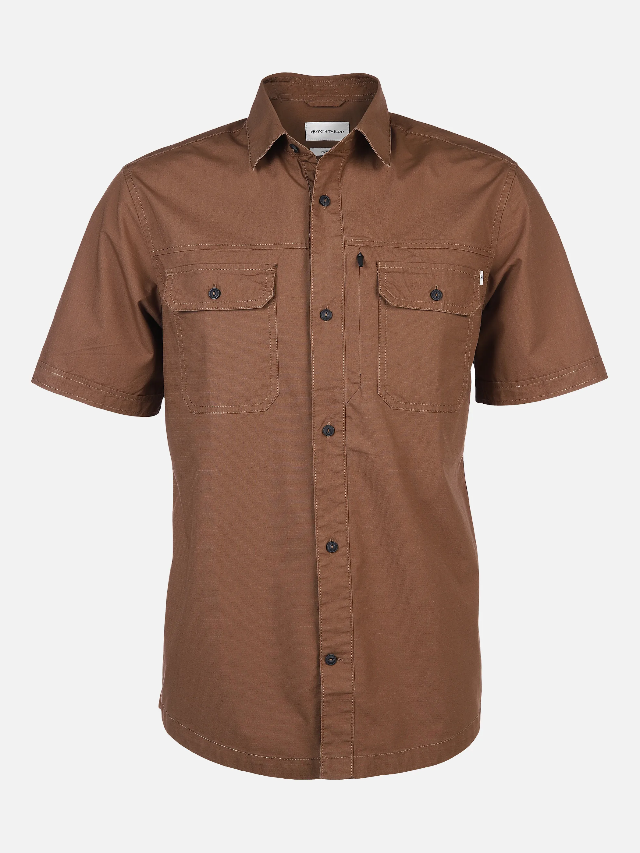 Tom Tailor 1031048 regular cargo shirt Braun 865769 29467 1 Tom Tailor 1031048 regular cargo shirt Braun 865769 29467 1