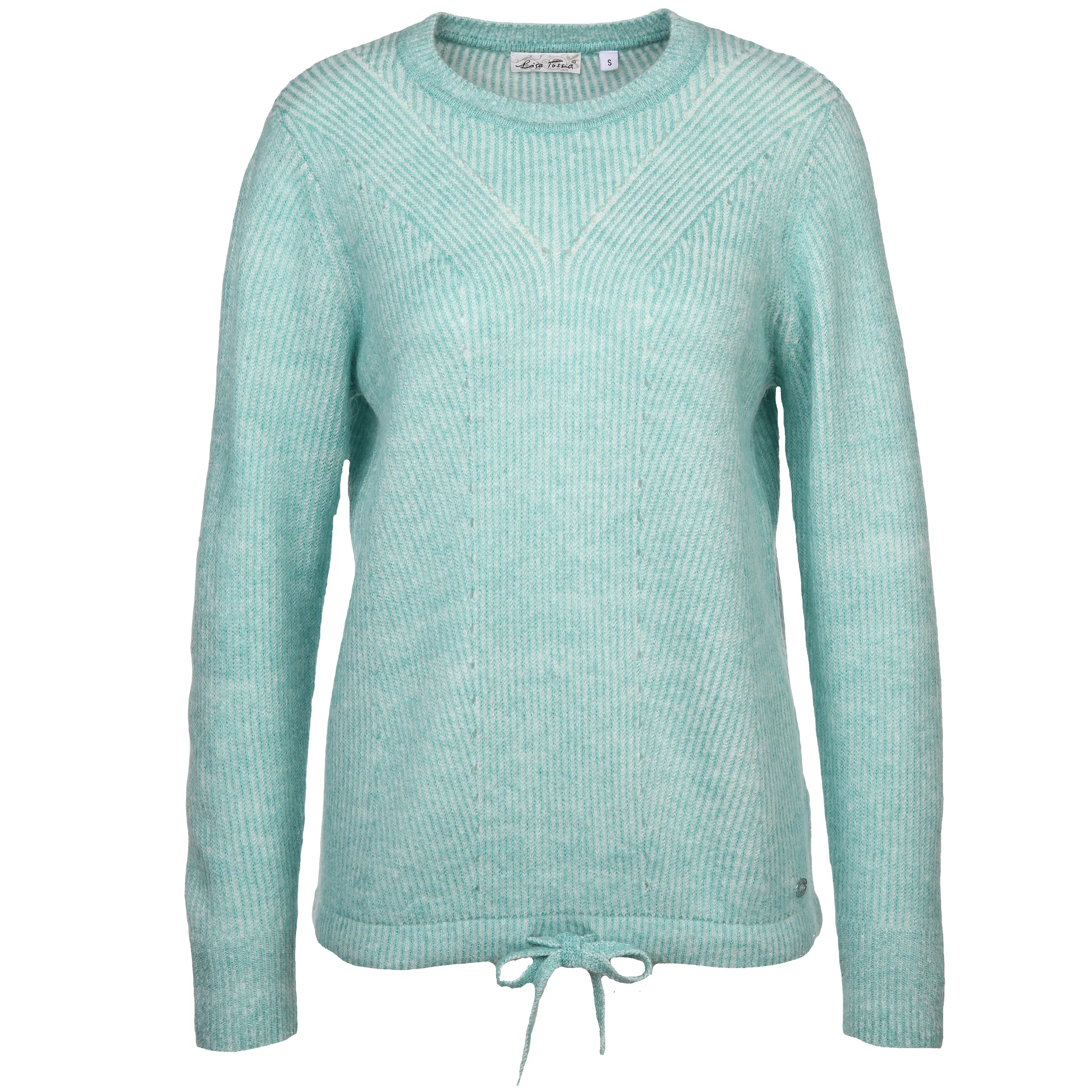 Lisa Tossa Da-Pullover m.Tunnelzug Türkis 880919 JADE 1