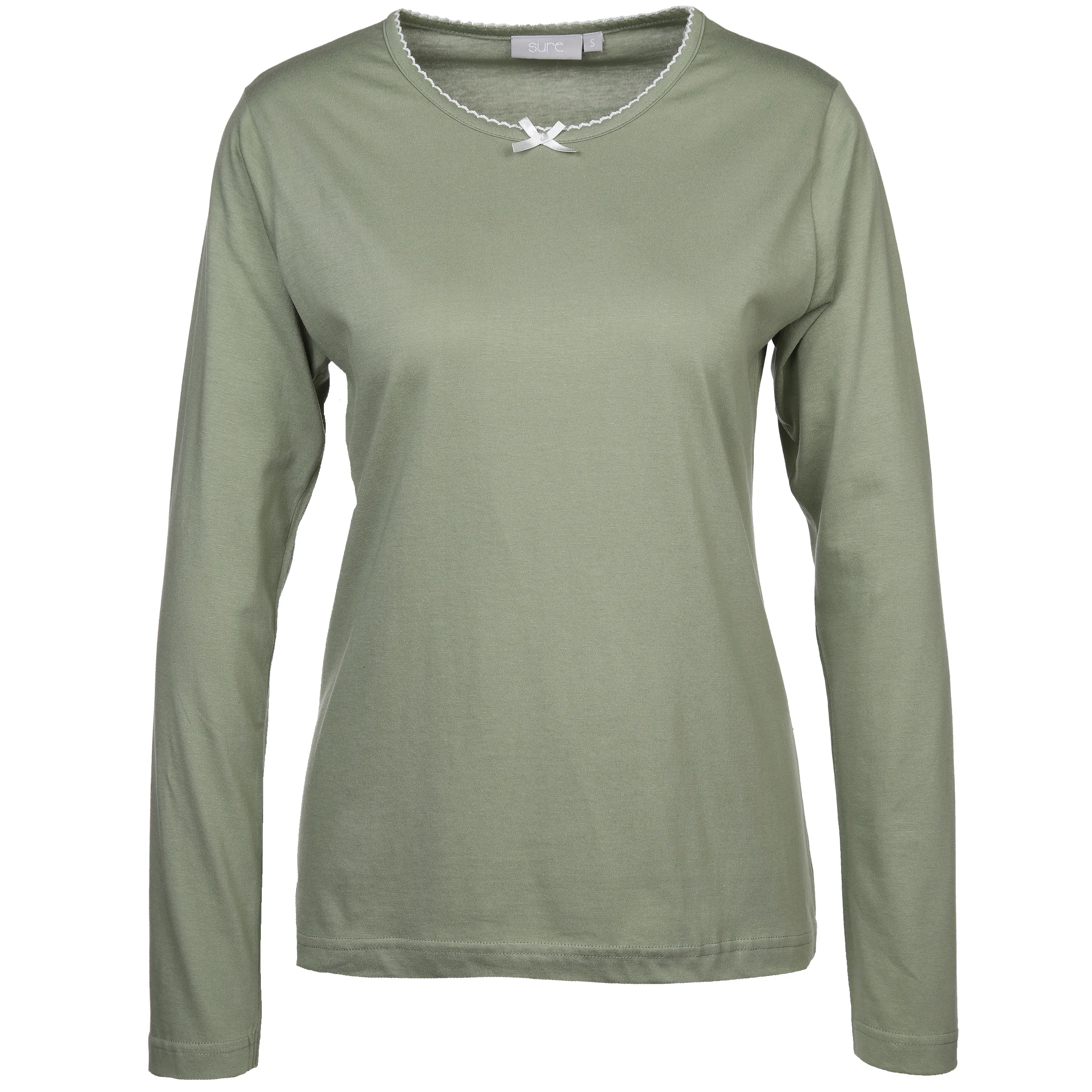 Sure Da. Schlafshirt 1/1 Arm Grün 880859 KHAKI 1