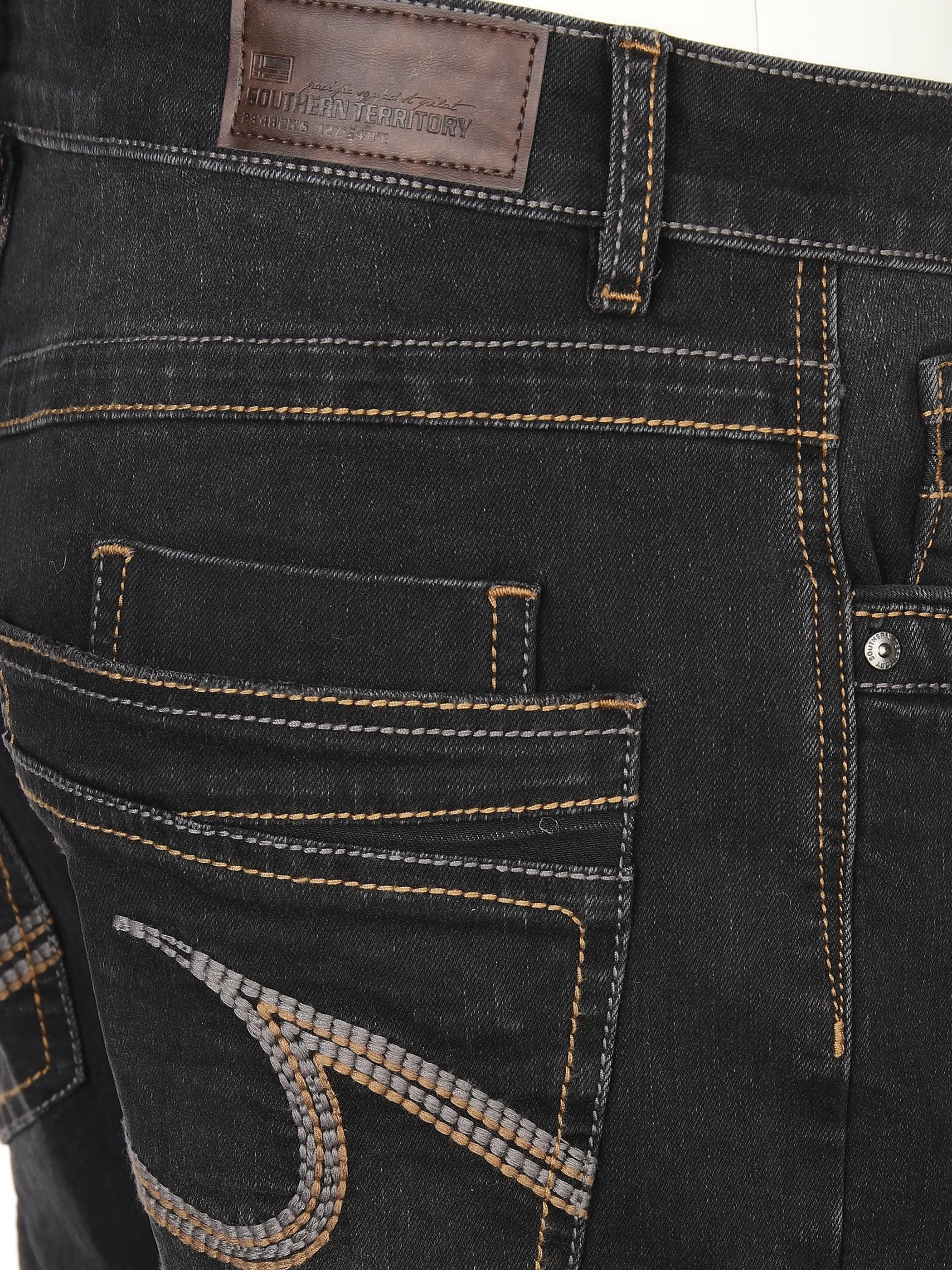 Southern Territory He-5-Pocket Jeans, Marc Schwarz 869386 BLACK 5 Southern Territory He-5-Pocket Jeans, Marc Schwarz 869386 BLACK 5