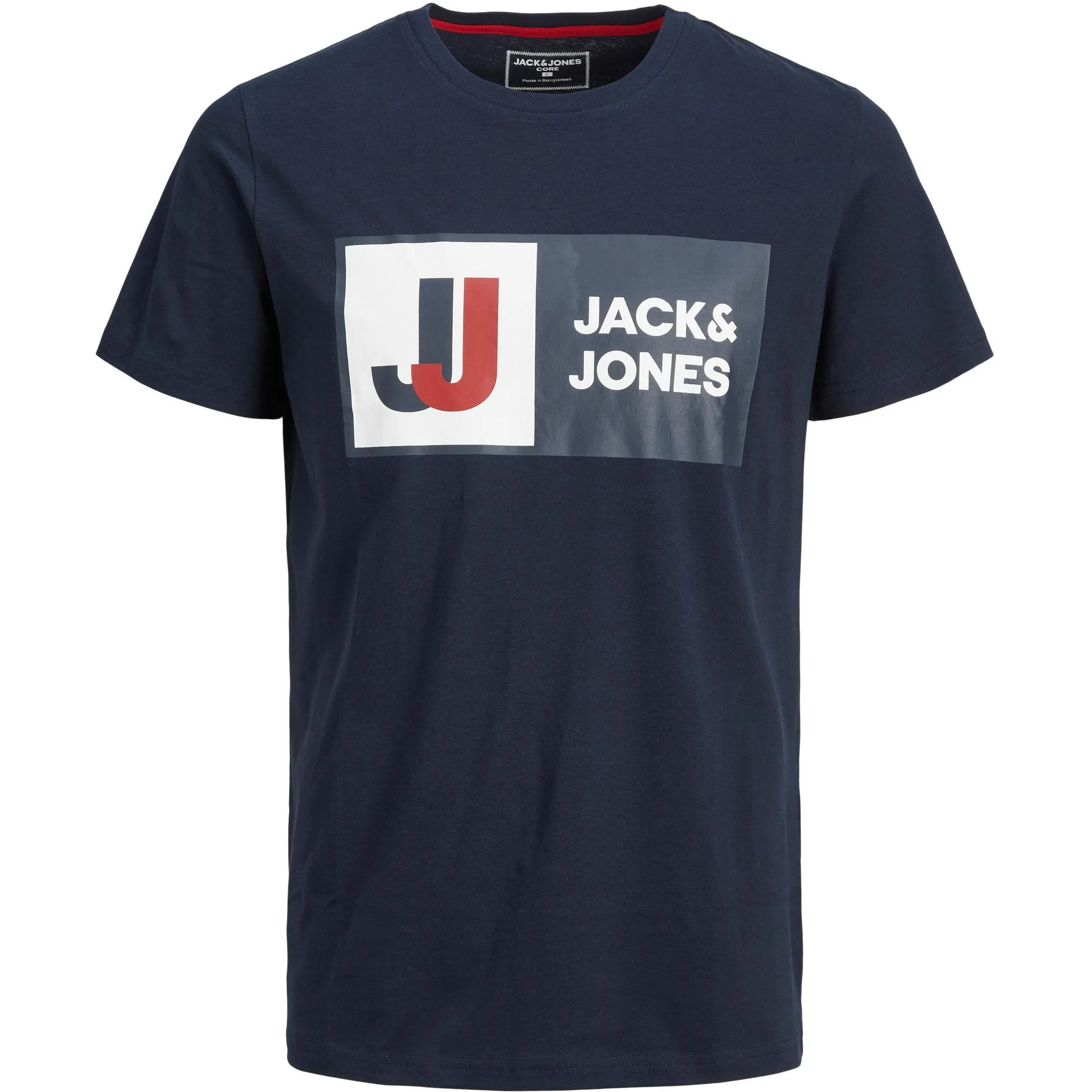 Jack&Jones Junior 12216592 JCOLOGAN TEE SS CREW Blau 868780 175876 1