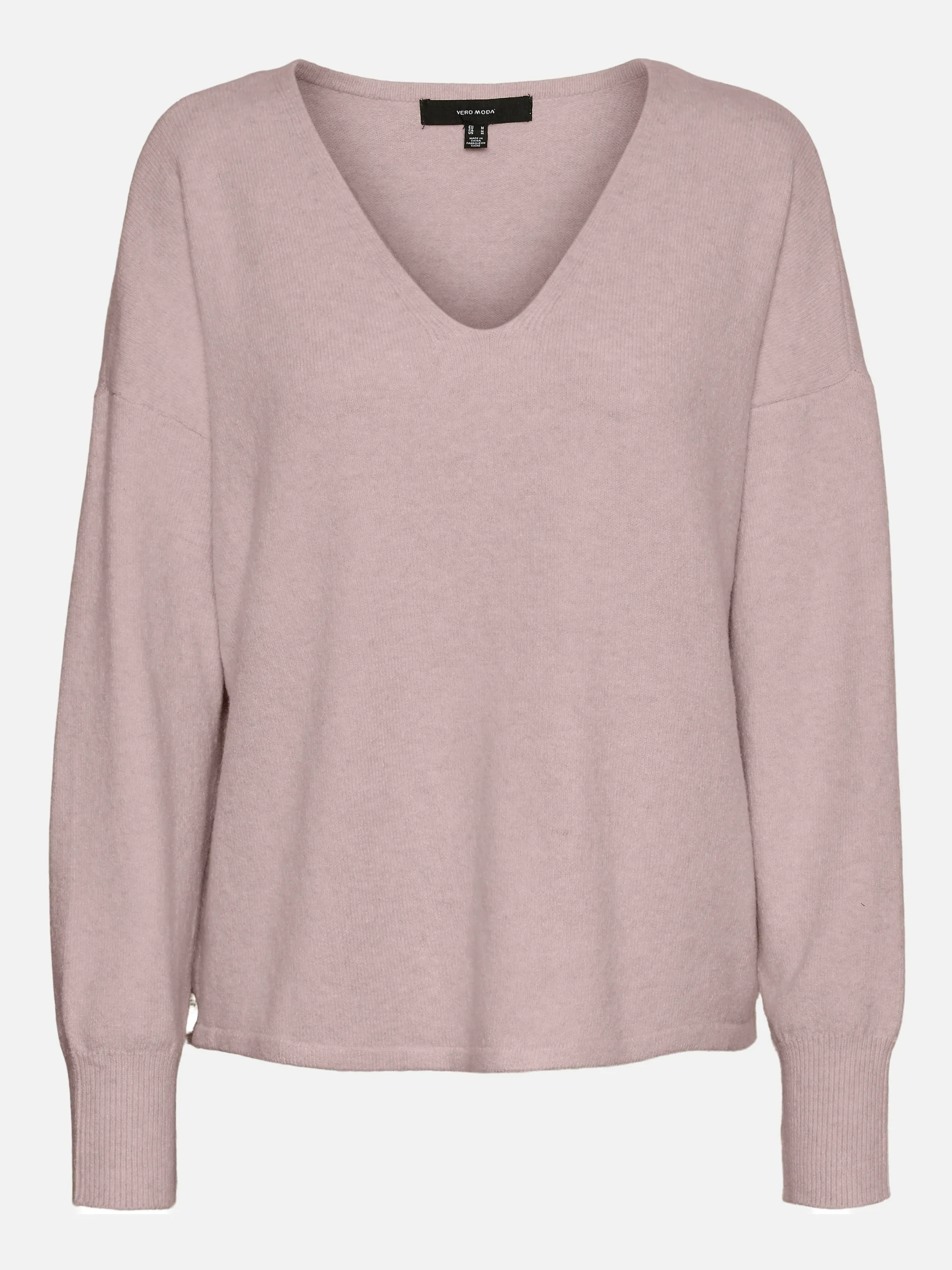 Vmdoffy Ls O Neck Blouse Very Berry Detail Me