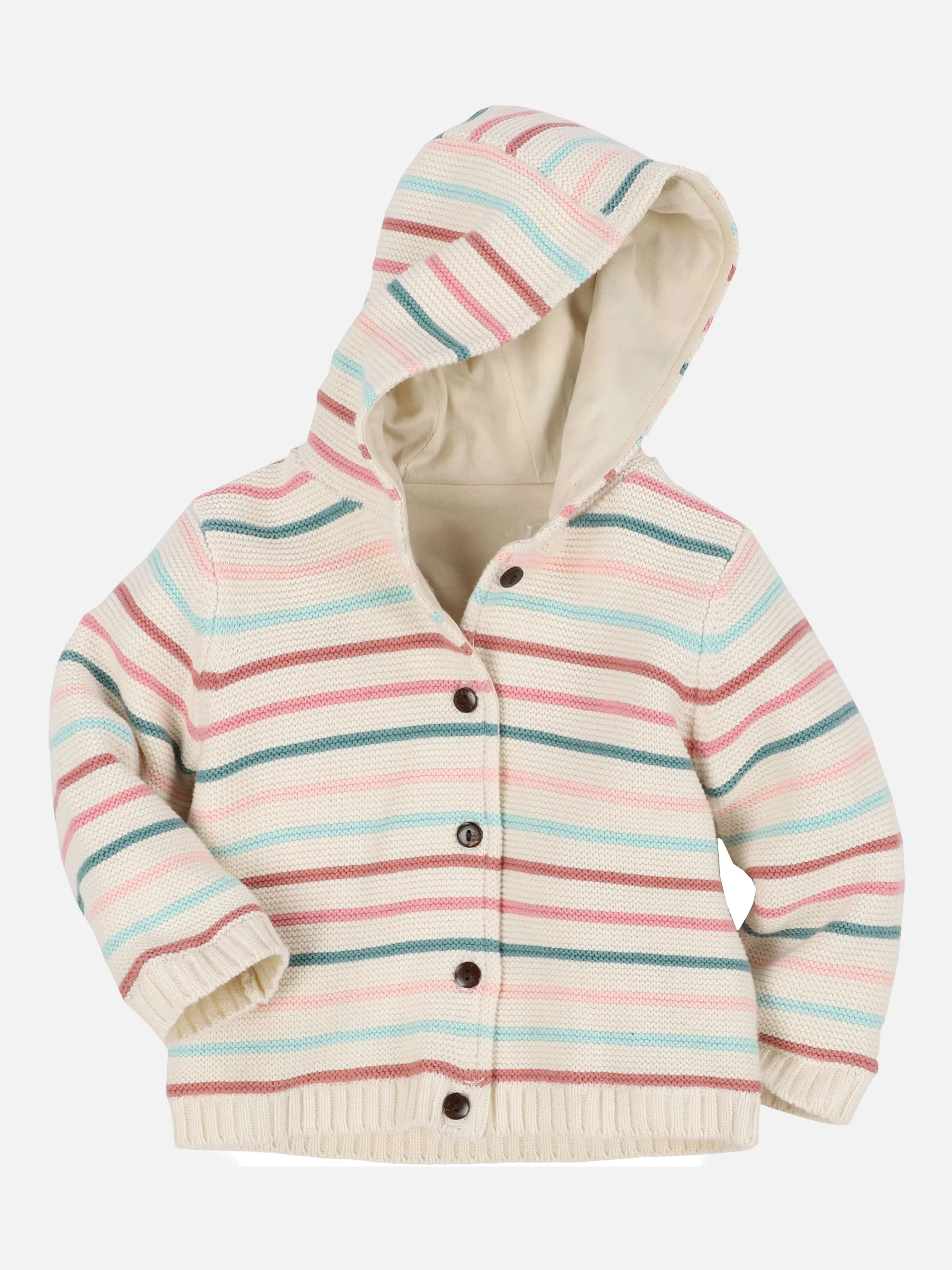 Bubble Gum BU Strickjacke in offwhite mit Weiß 869731 OFFWHITE 1 Bubble Gum BU Strickjacke in offwhite mit Weiß 869731 OFFWHITE 1