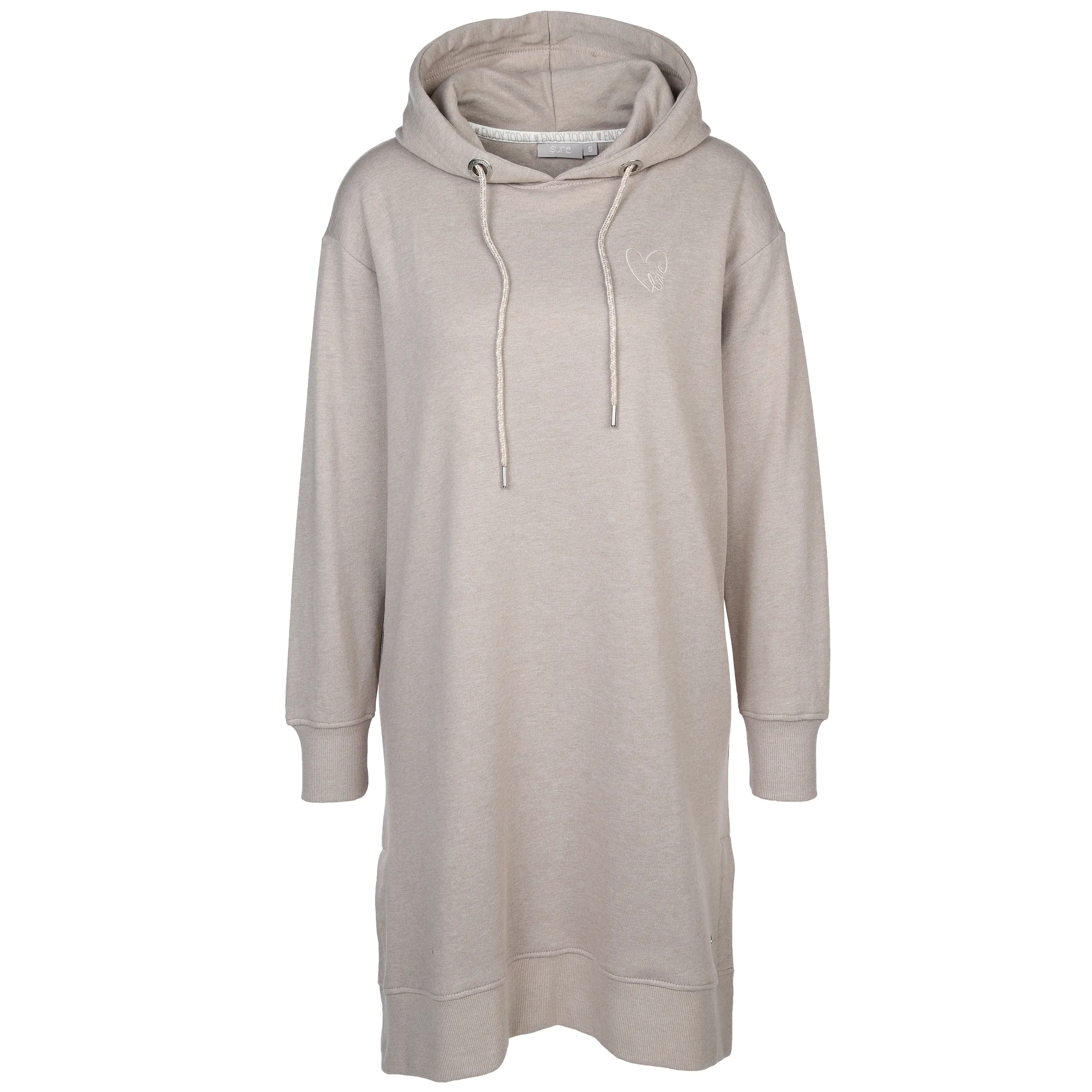 Sure Da-Sweatkleid m. Kapuze Braun 880884 MEL/HAZEL 1