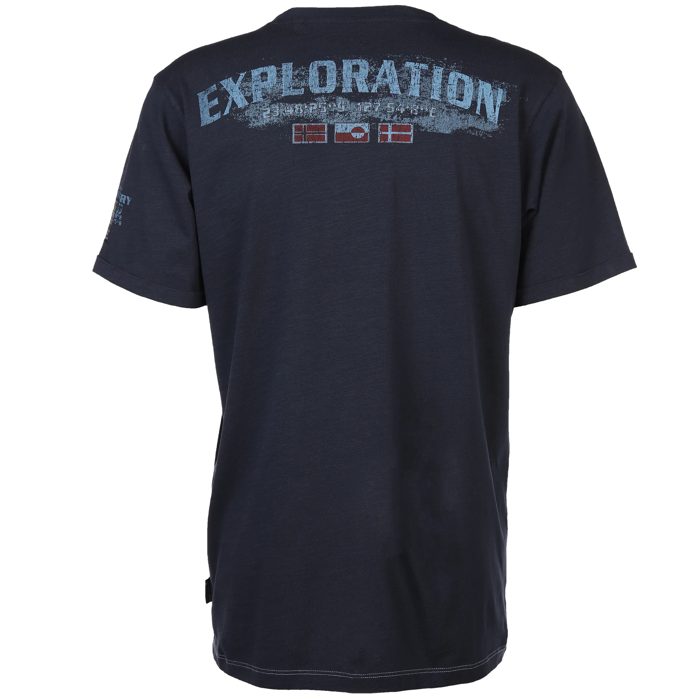 Southern Territory He. T-Shirt 1/2 Arm washer print Blau 878481 NAVY 2 Southern Territory He. T-Shirt 1/2 Arm washer print Blau 878481 NAVY 2
