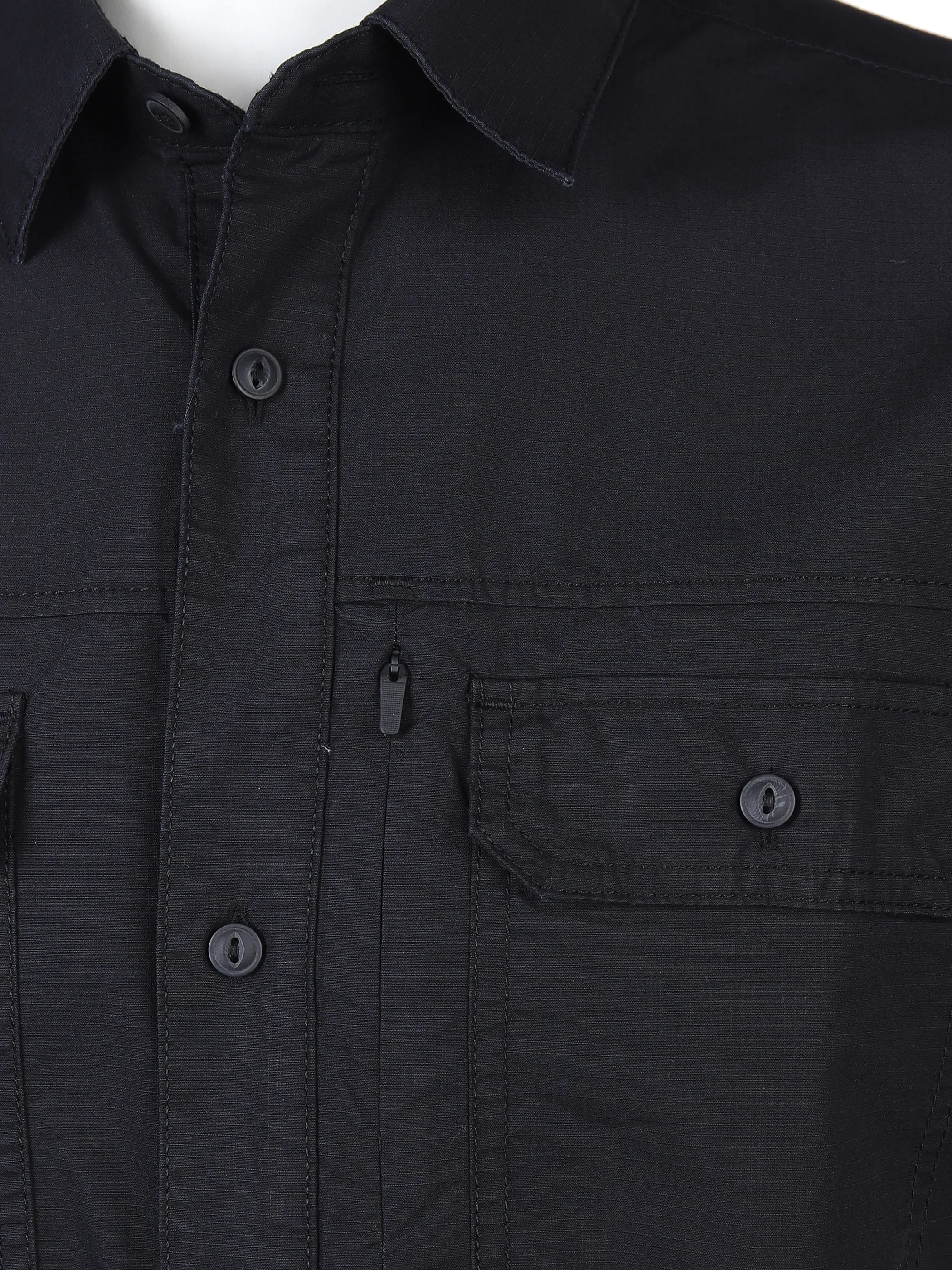 Tom Tailor 1031048 regular cargo shirt Schwarz 865769 29999 3 Tom Tailor 1031048 regular cargo shirt Schwarz 865769 29999 3