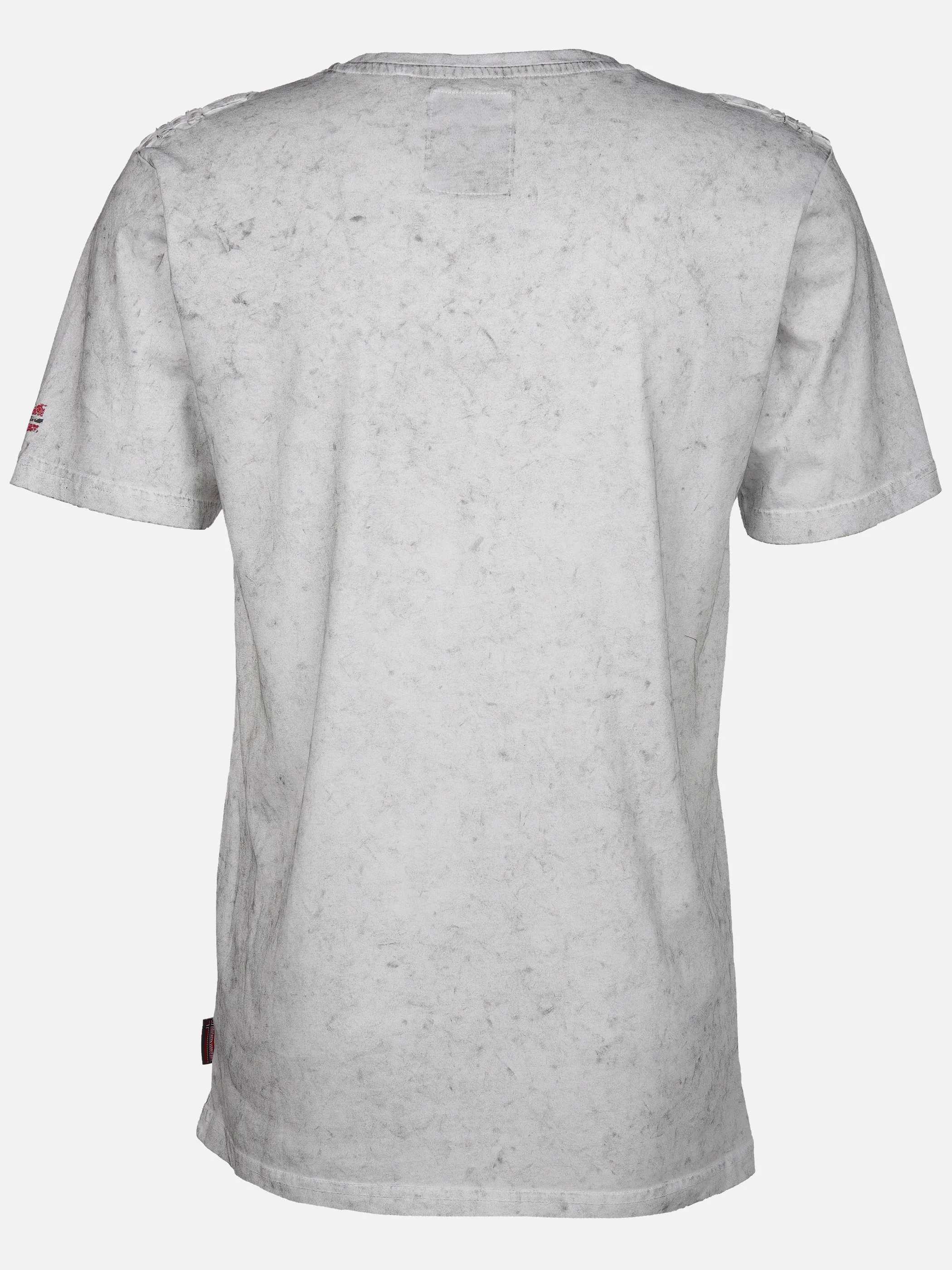 Southern Territory He. Henleyshirt 1/2 Arm washer Weiß 910643 OFFWHITE 2