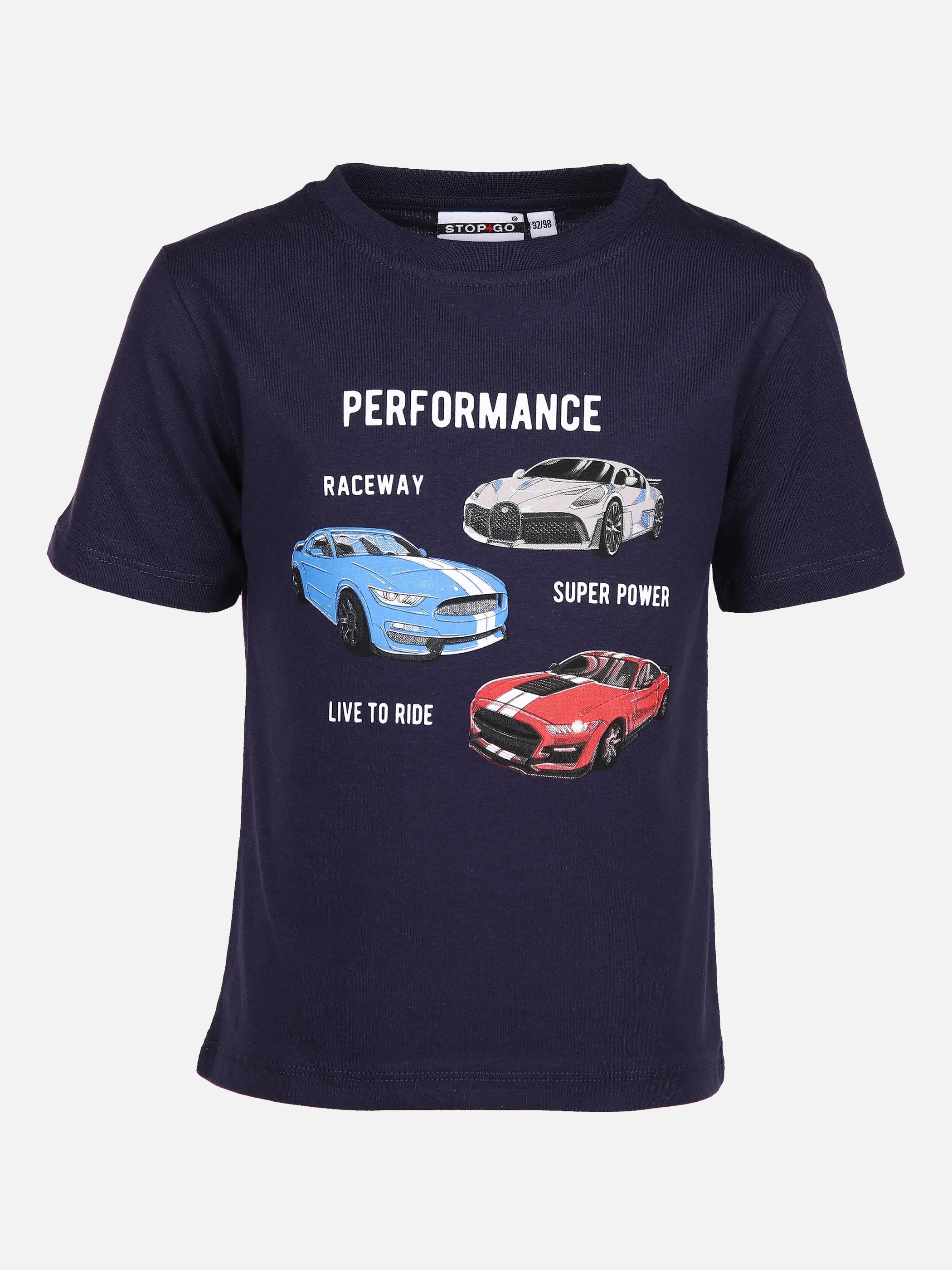 Stop + Go MB TShirt in dunkelblau mit Blau 852004 DUNKELBLAU 1 Stop + Go MB TShirt in dunkelblau mit Blau 852004 DUNKELBLAU 1