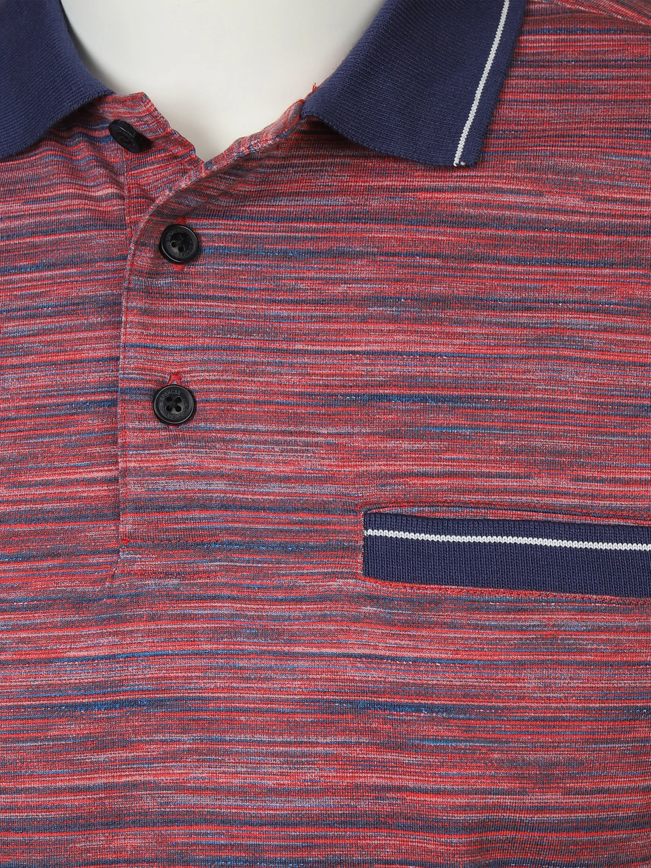 Jim Spencer He. Poloshirt 1/2 Arm spacedyed Rot 876006 RED MULTI 3 Jim Spencer He. Poloshirt 1/2 Arm spacedyed Rot 876006 RED MULTI 3