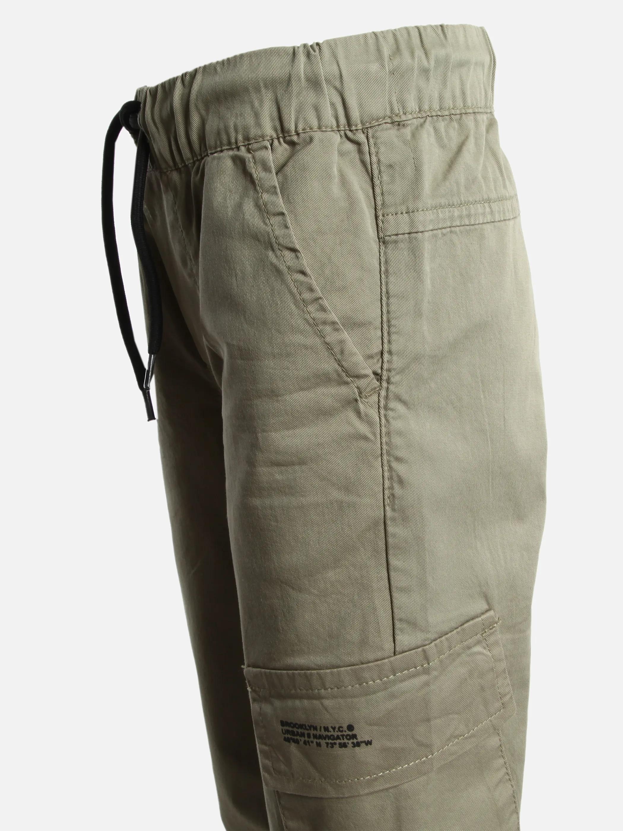 Stop + Go KJ Cargohose mit verstellbarem Bund in olive Oliv 891028 OLIVE 3 Stop + Go KJ Cargohose mit verstellbarem Bund in olive Oliv 891028 OLIVE 3