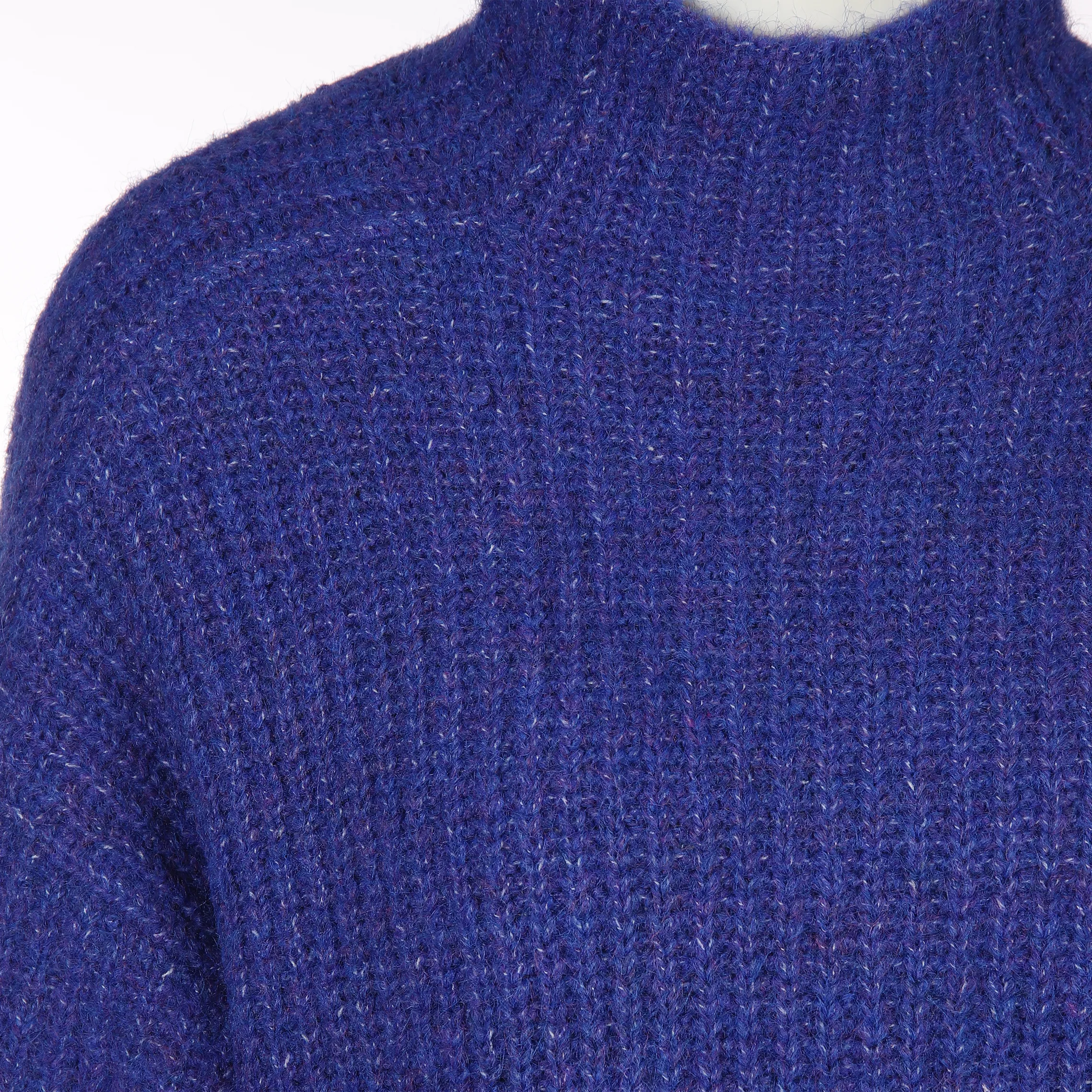 Tom Tailor 1039993 knit pullover mock-neck Blau 887462 33965 3