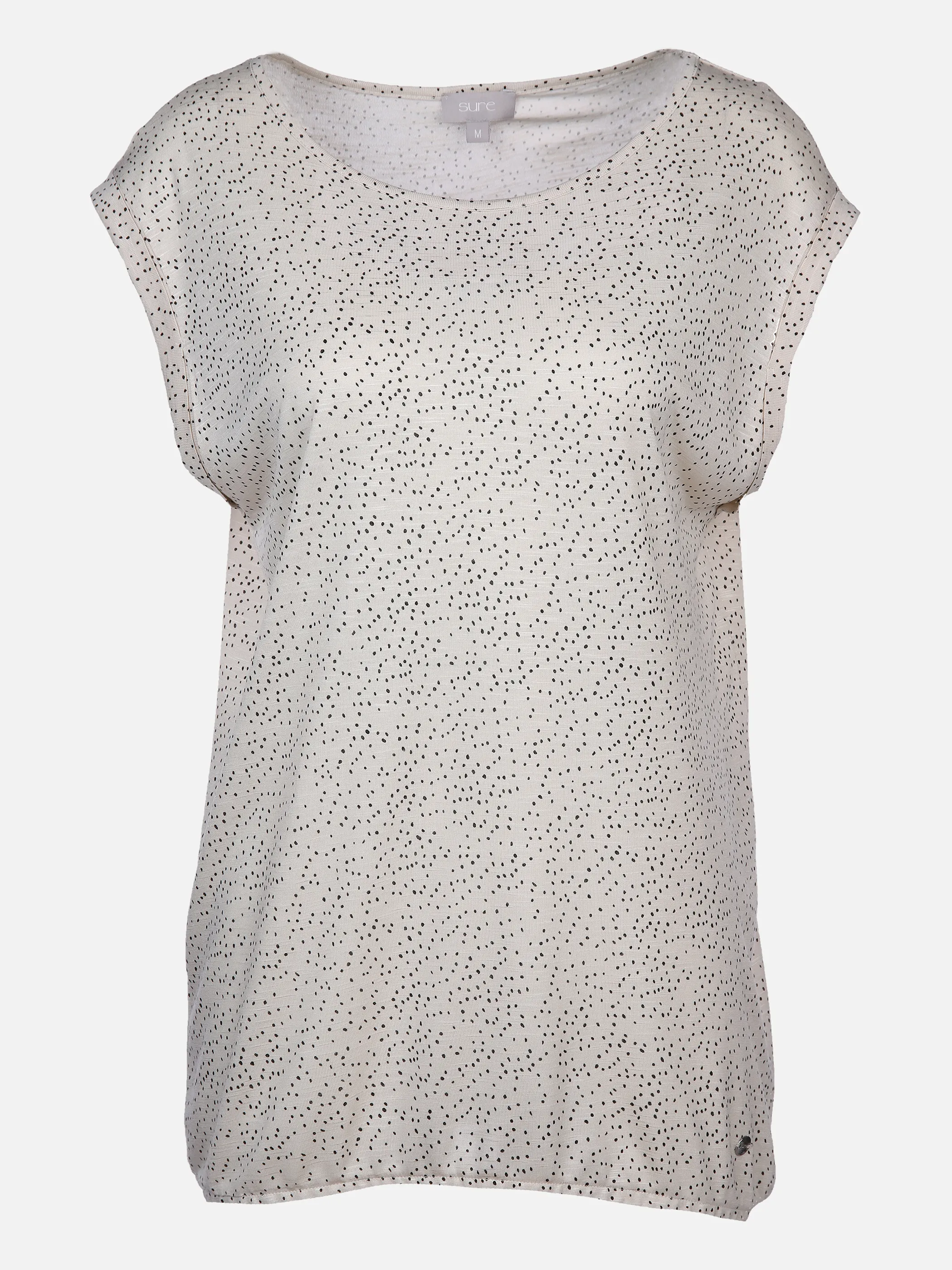 Sure Da-Alloverprinttop m.Rundhals Braun 873331 SAND GEM 1 Sure Da-Alloverprinttop m.Rundhals Braun 873331 SAND GEM 1