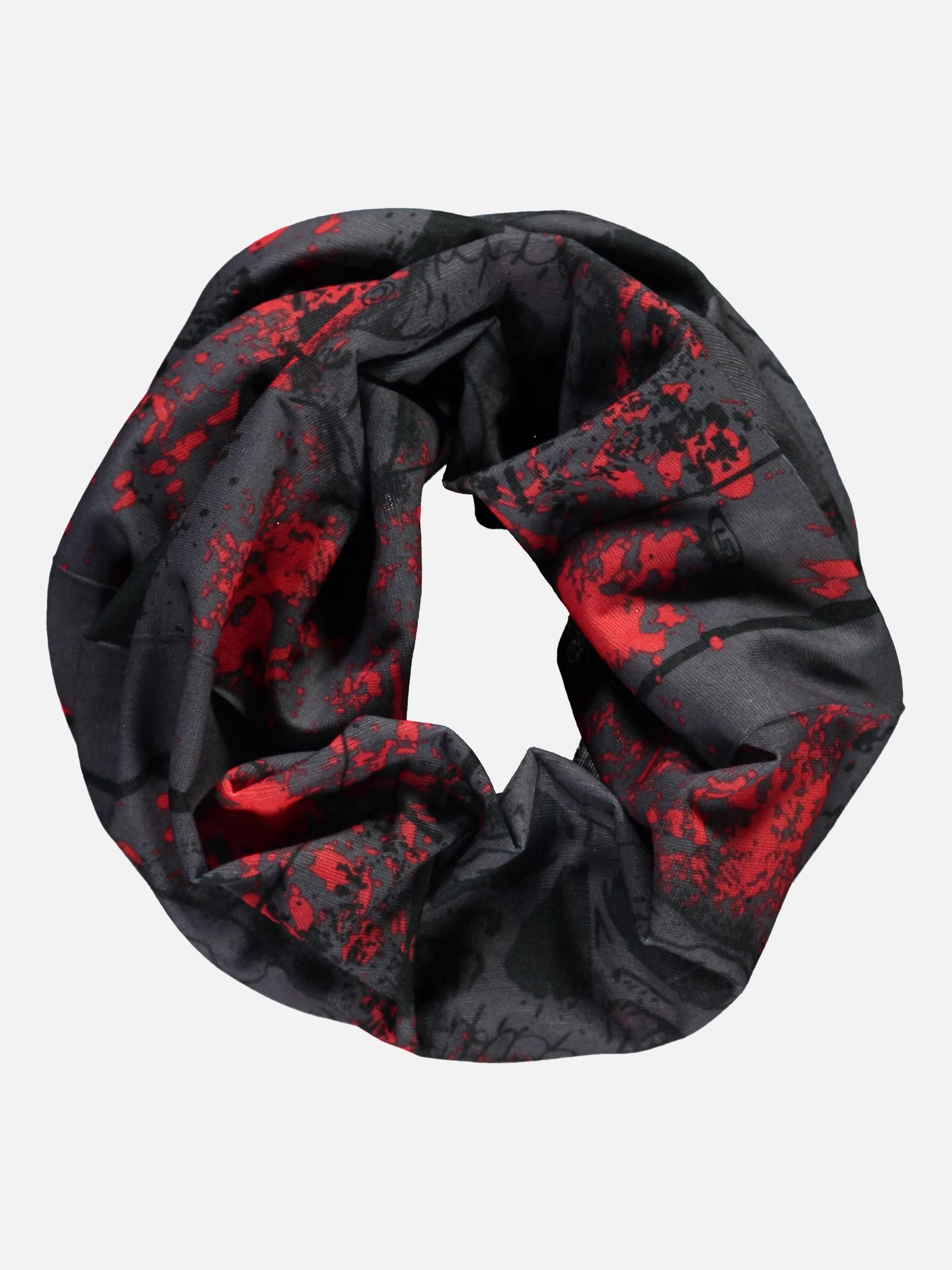 IX-O YF-Da-Bandana Grau 843143 GREY/RED S 1 IX-O YF-Da-Bandana Grau 843143 GREY/RED S 1
