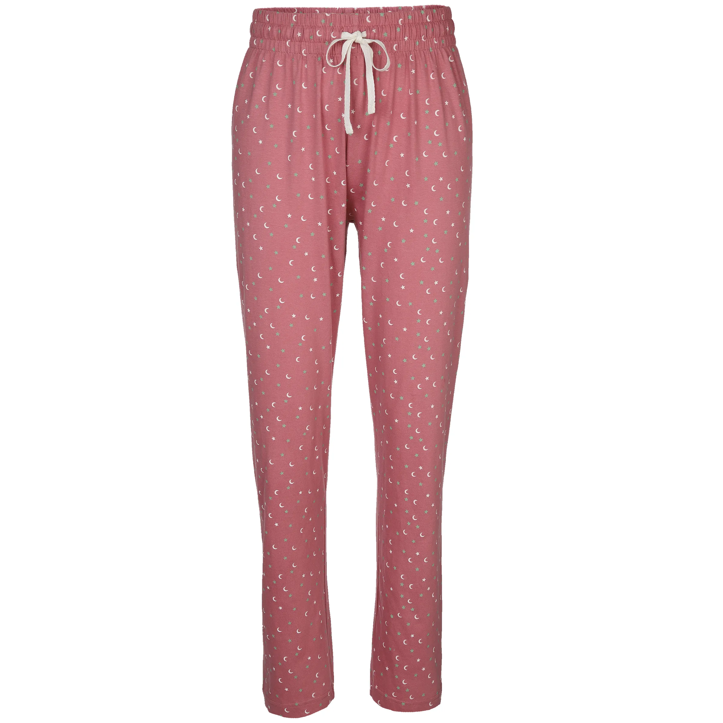 Sure Da. Schlafanzughose mit Druck Rosa 880693 ROSE/ECRU 1