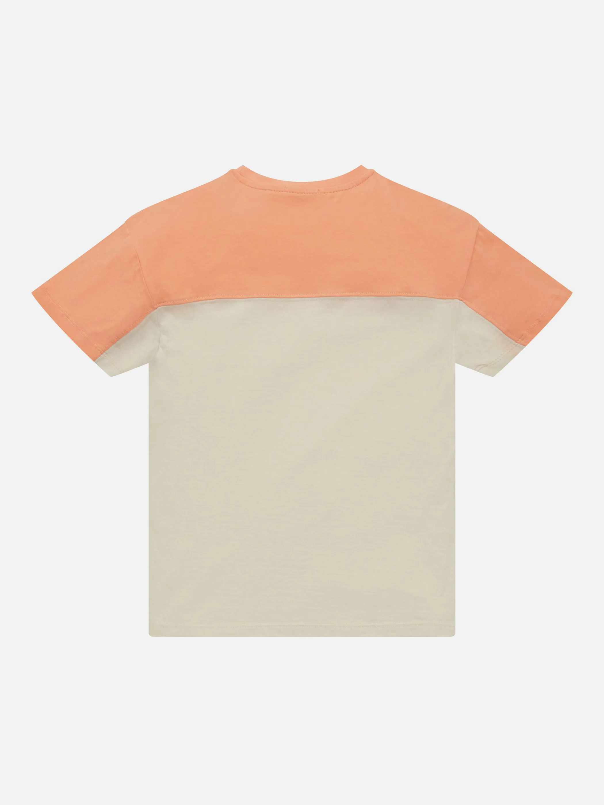 Tom Tailor 1031683 oversized colorblock t Orange 865836 23680 2