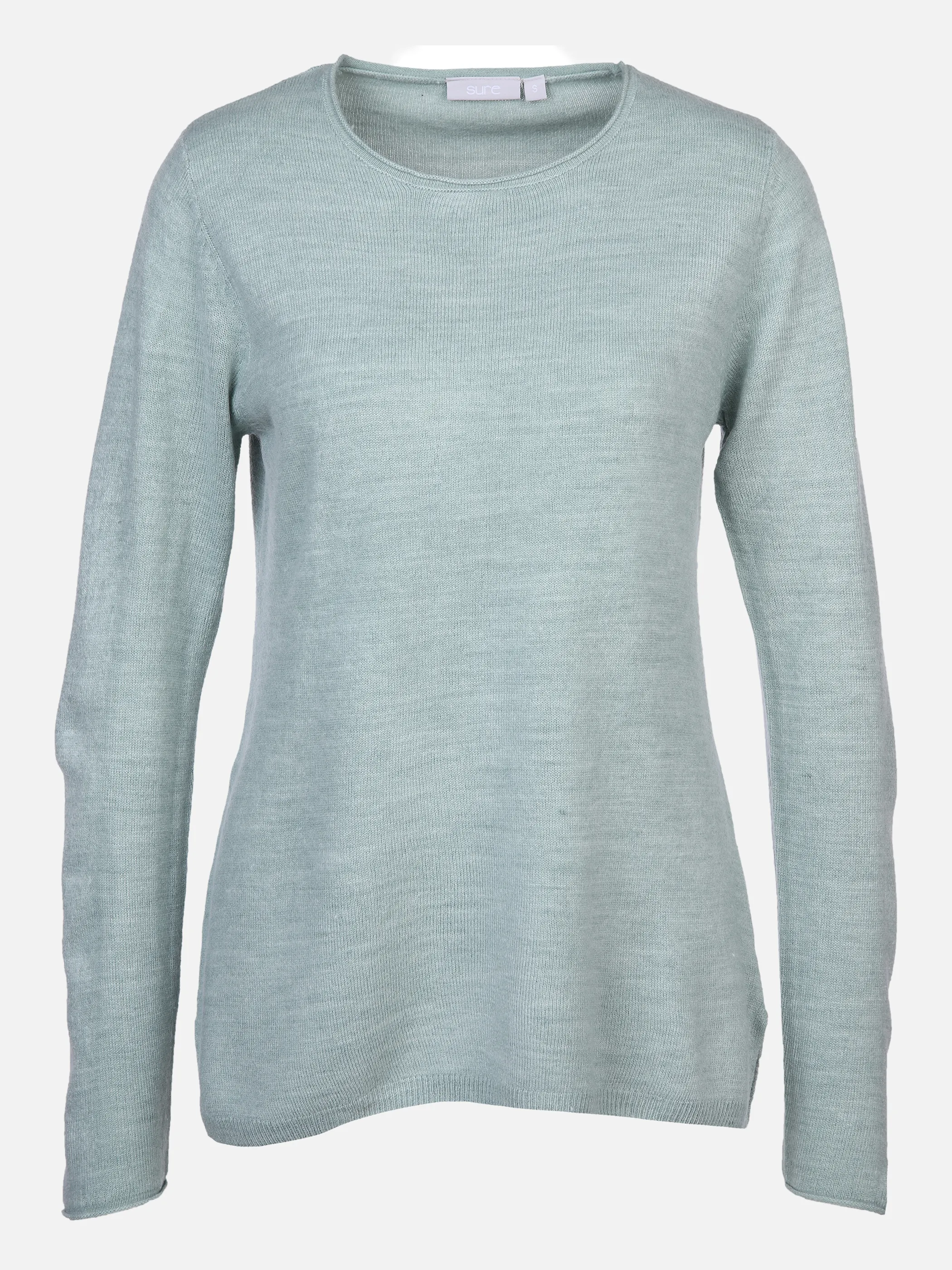 Sure Da-Rundhalspullover cashmere l Grau 866591 LIGHT GREY 1 Sure Da-Rundhalspullover cashmere l Grau 866591 LIGHT GREY 1