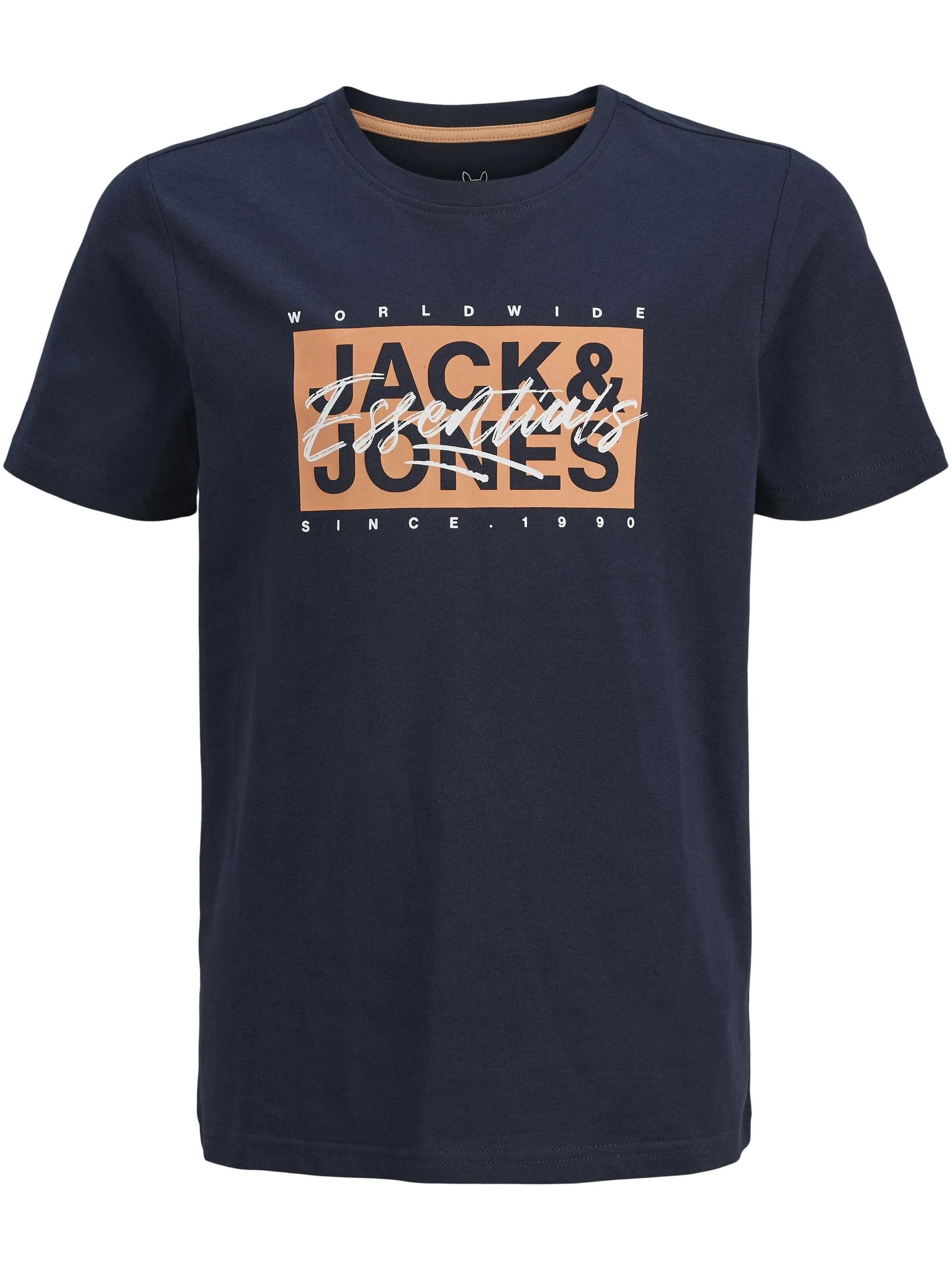 Jack&Jones Junior 12269876 JJCOLTON TEE SS CREW Schwarz 907283 175917 1