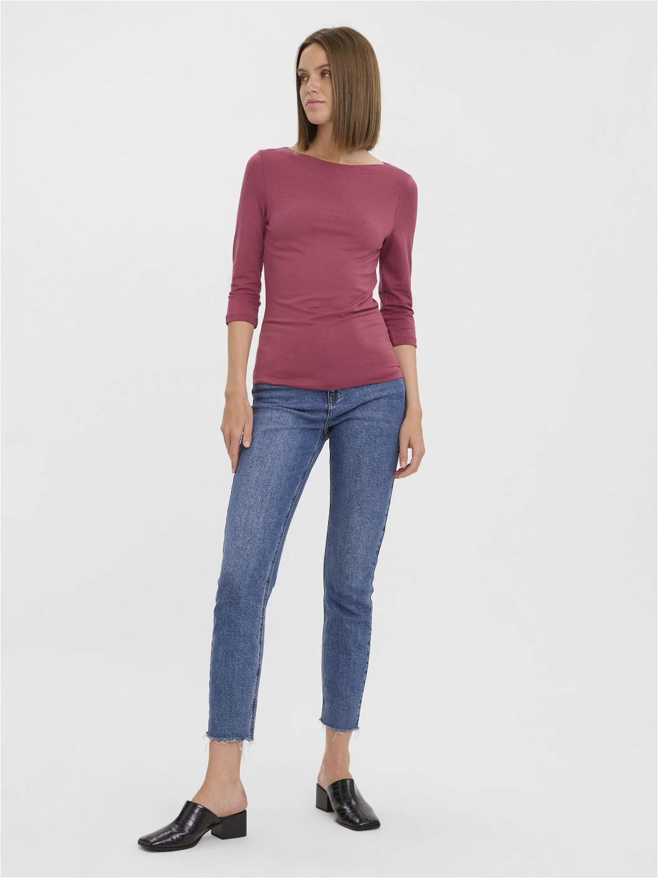 Vero Moda 10274133 VMPANDA MODAL 3/4 TOP Lila 866193 228095 4 Vero Moda 10274133 VMPANDA MODAL 3/4 TOP Lila 866193 228095 4