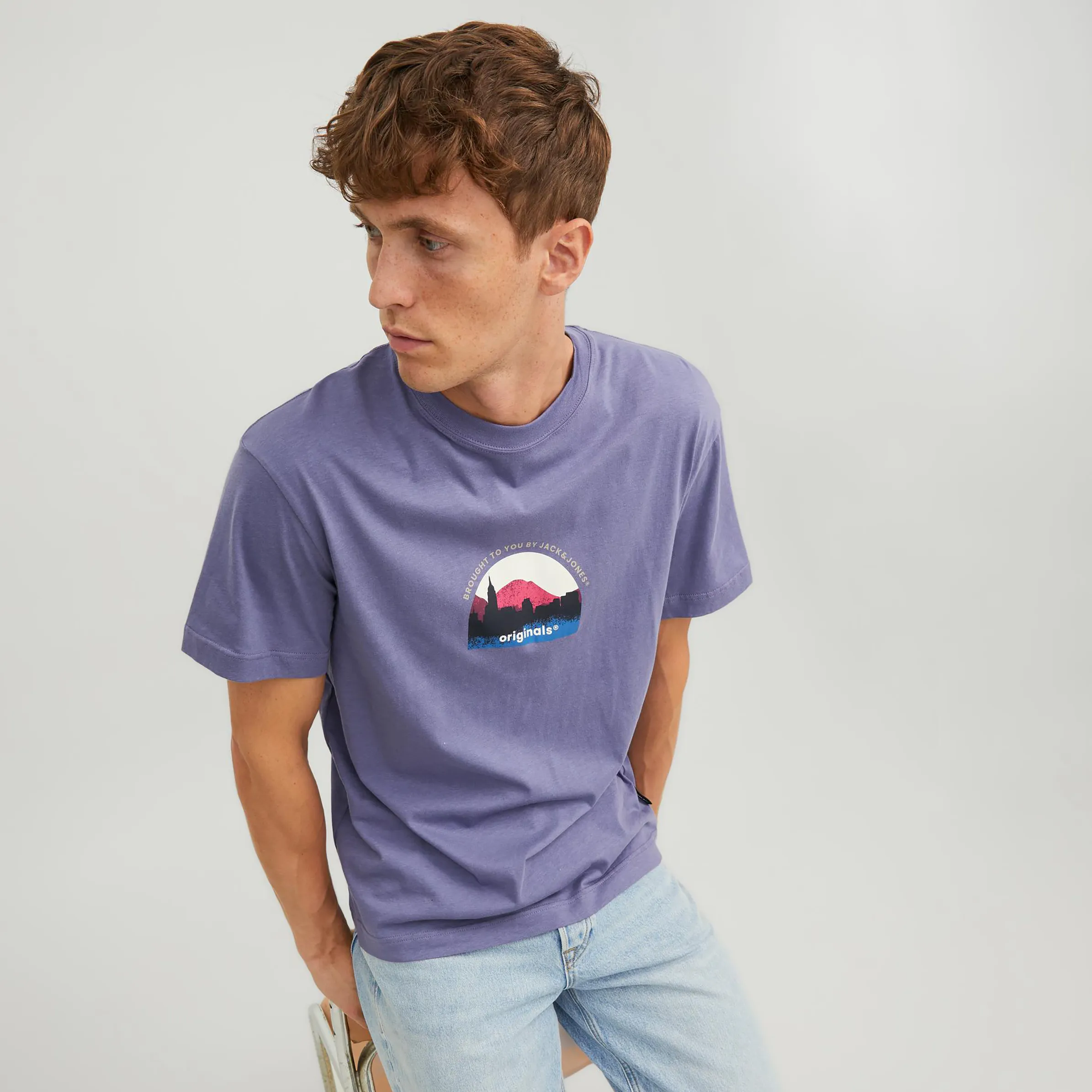 Jack Jones 12242048 JORSILVERLAKE GRAPHIC Lila 883653 176871 4 Jack Jones 12242048 JORSILVERLAKE GRAPHIC Lila 883653 176871 4