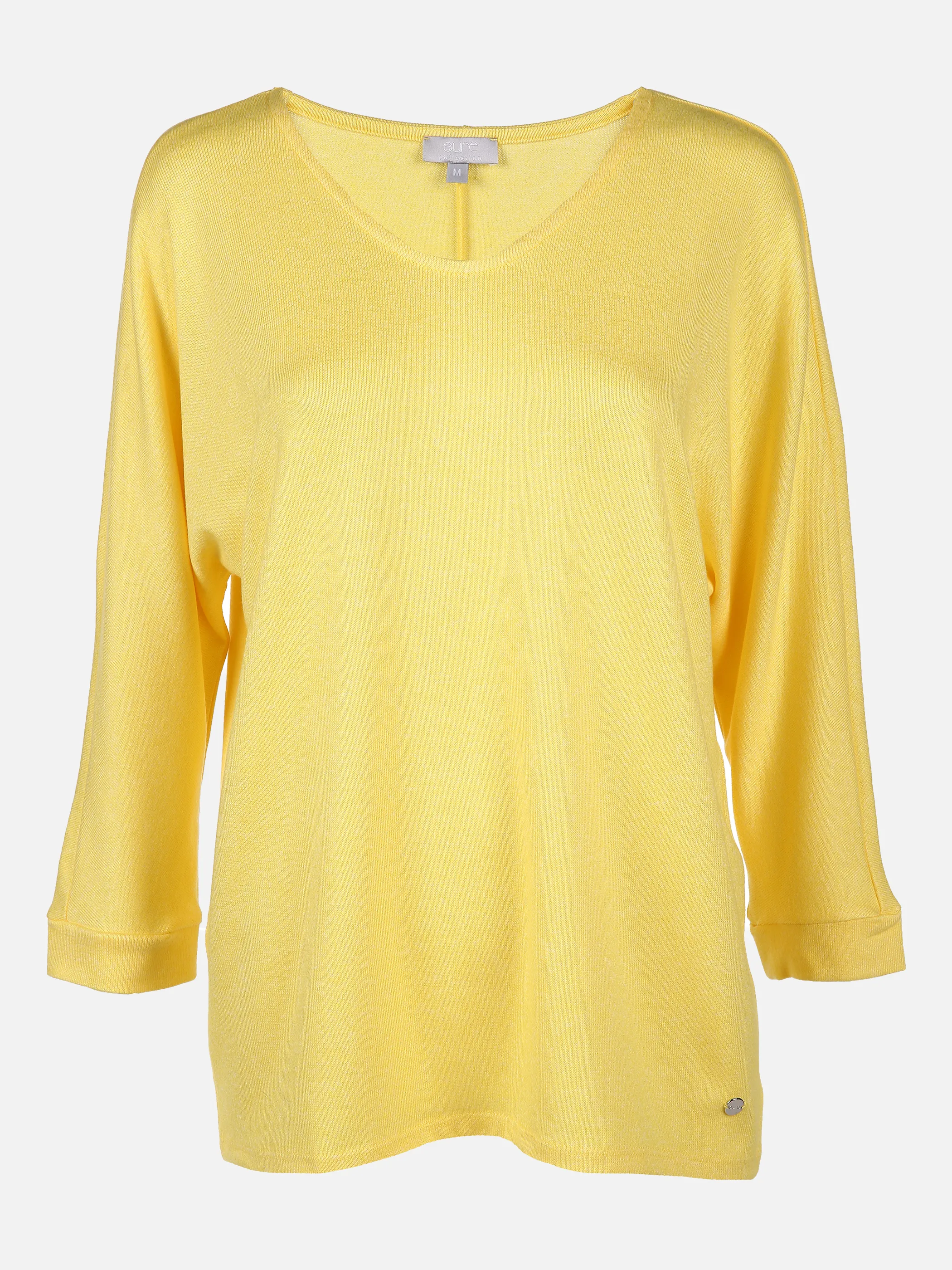 SURE Collection Da-Sweatshirt in Strickoptik Gelb 834575 LEMON 1