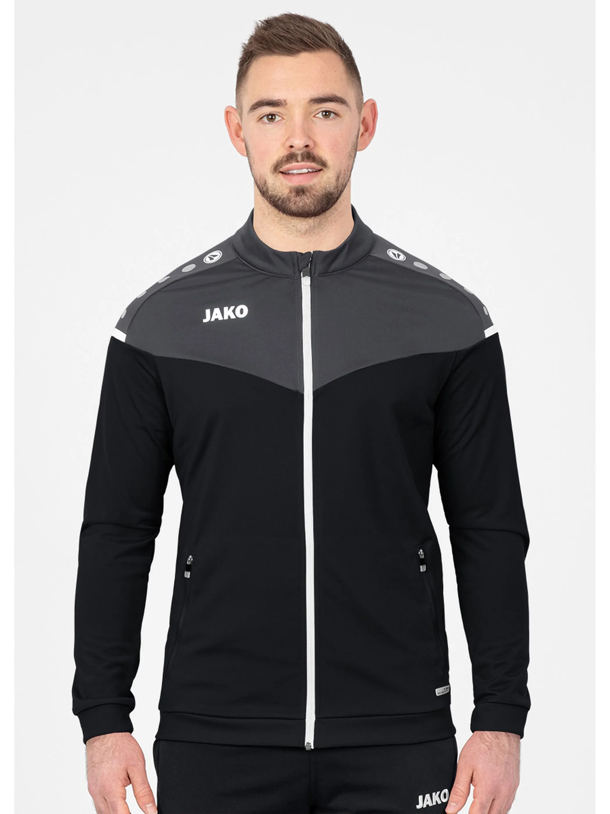 JAKO 9320K Polyesterjacke Champ 2.0 Schwarz 877755 08 3