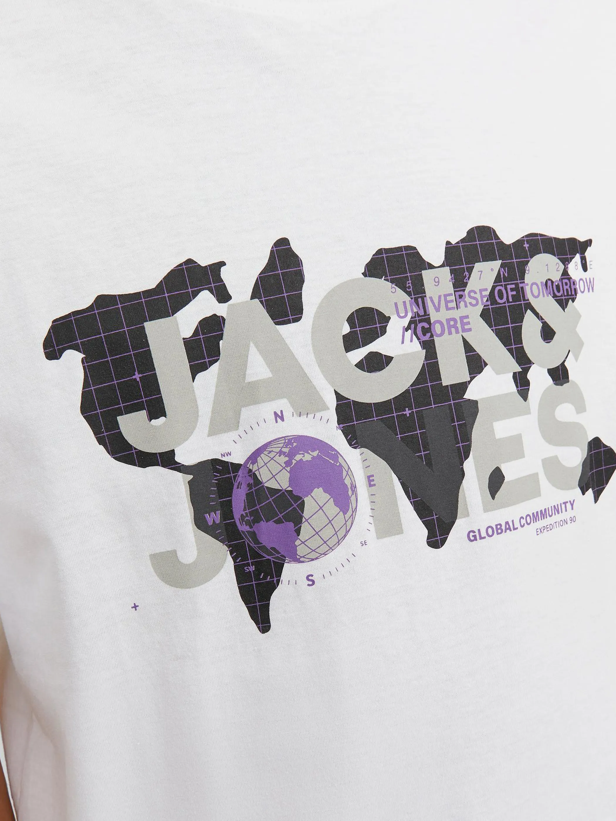 Jack Jones 12240276 JCODUST TEE SS CREW Weiß 883637 178074 3 Jack Jones 12240276 JCODUST TEE SS CREW Weiß 883637 178074 3