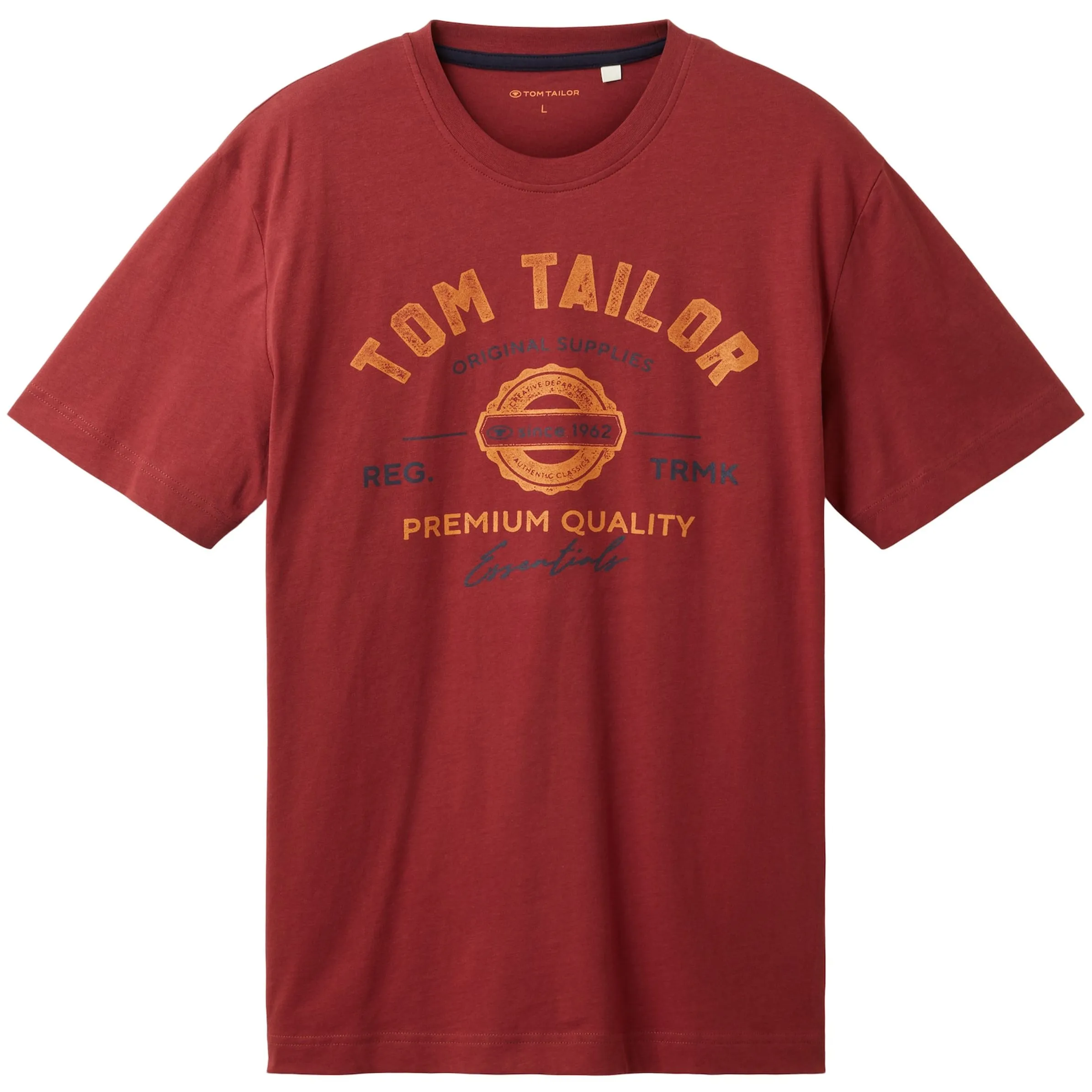 Tom Tailor 1037735 NOS logo tee Rot 884276 32220 1