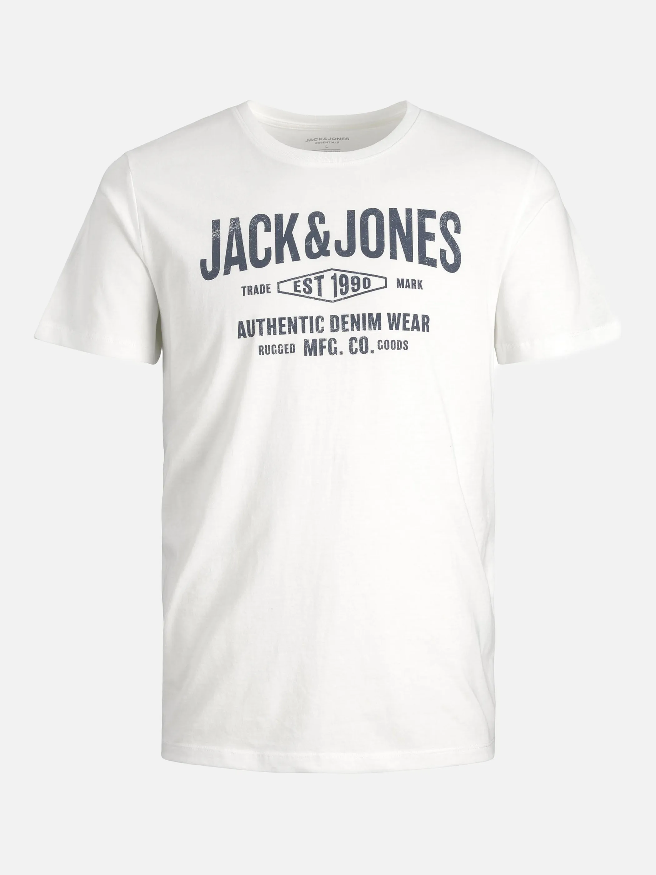 Jack&Jones Junior 12212308 JJEJEANS TEE SS O-NEC Weiß 872352 177642002 1