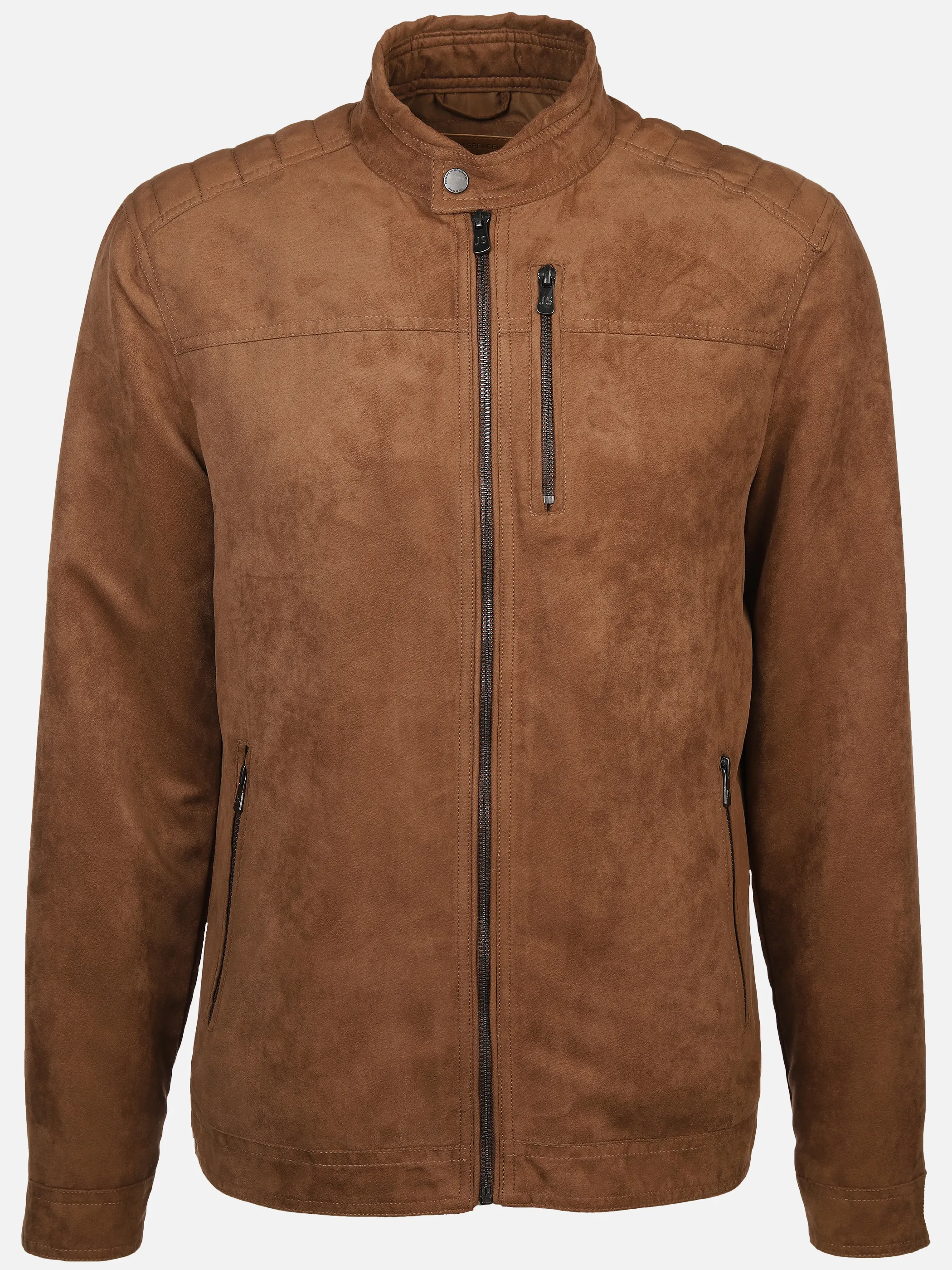 Wildleder Blousons Fur Herren