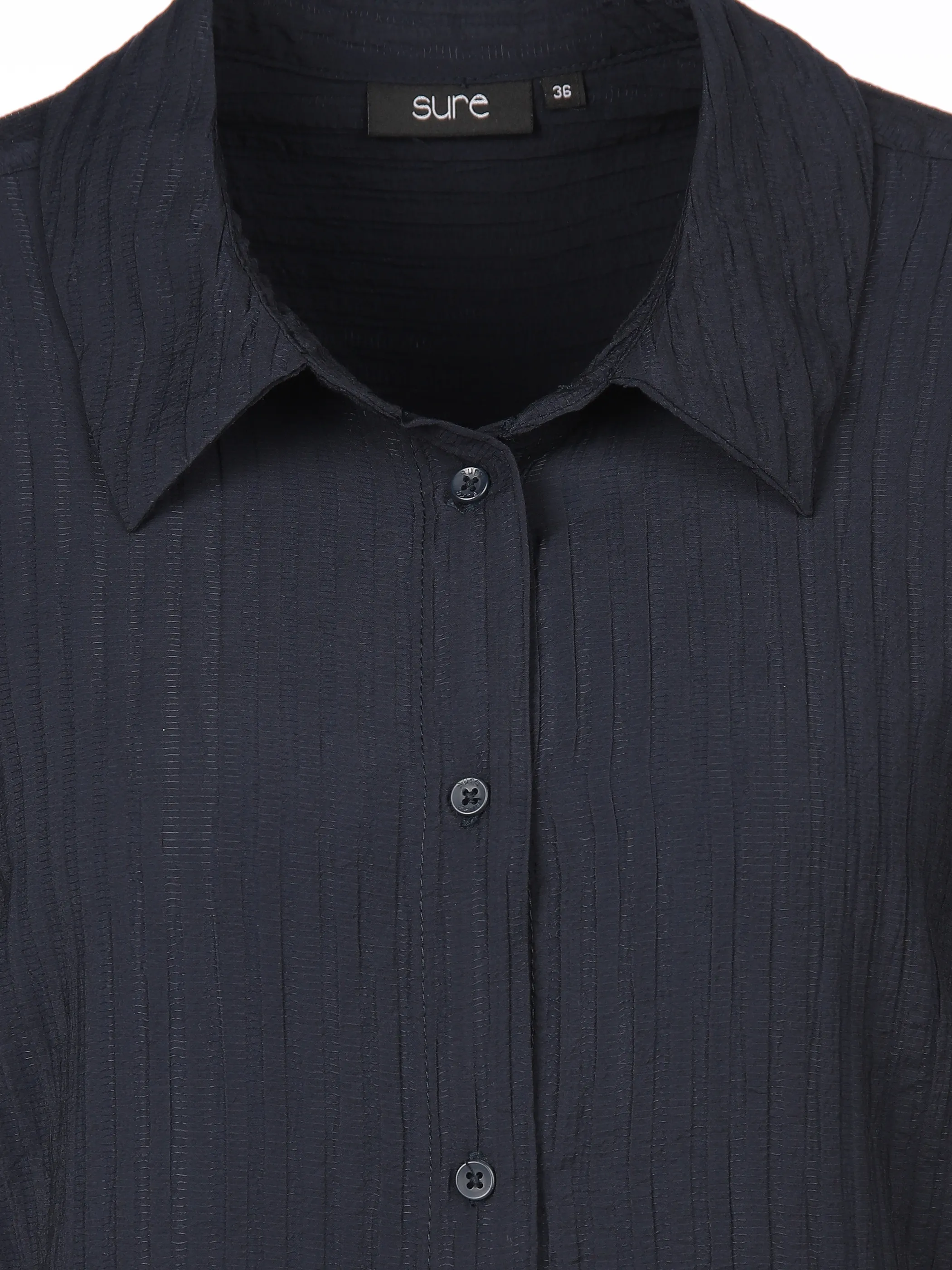 Sure Da-Kreppkleid Marine 890796 NAVY 3